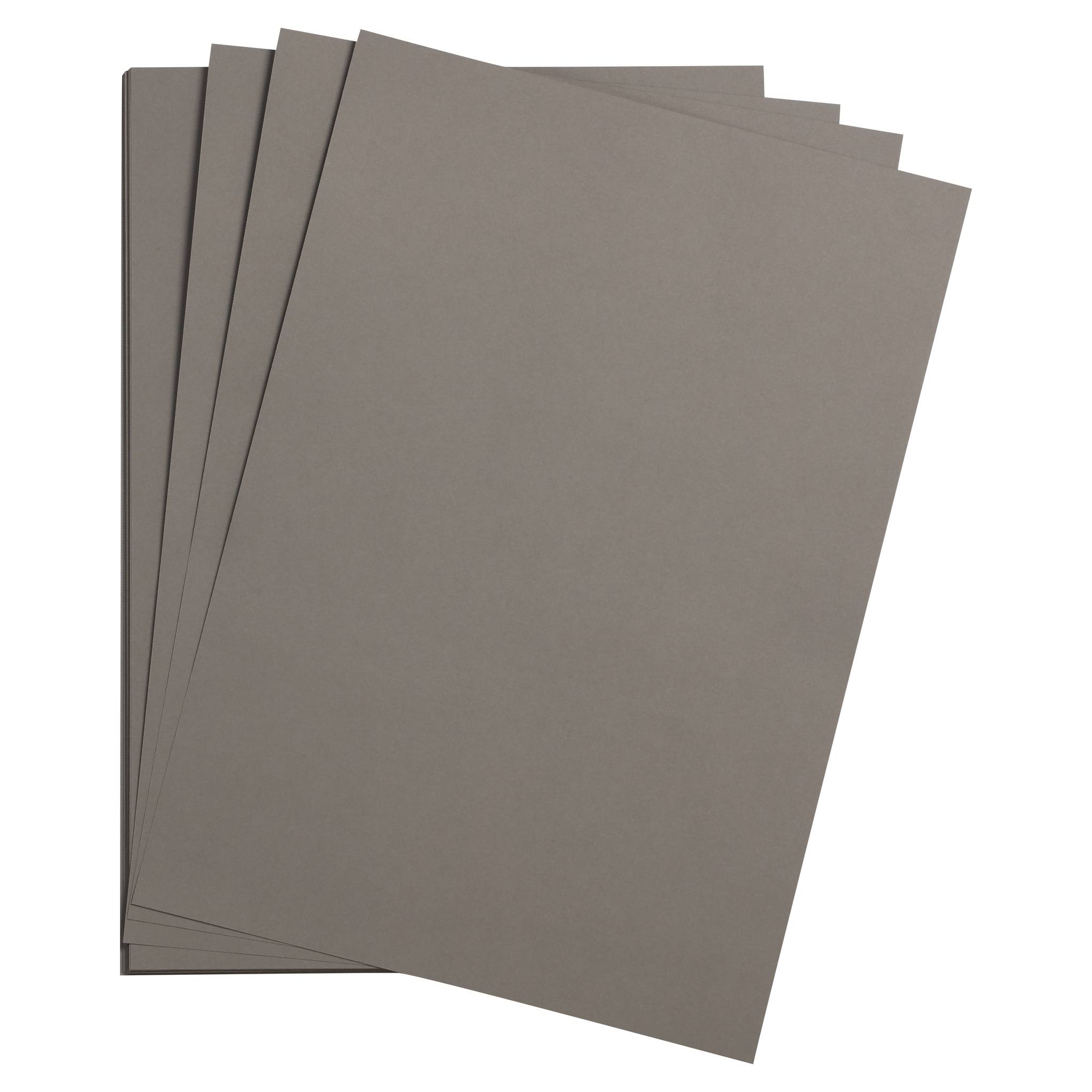 Clairefontaine Maya Bastelkarton A2 185g 25 Bogen - Stahlgrau 975562C