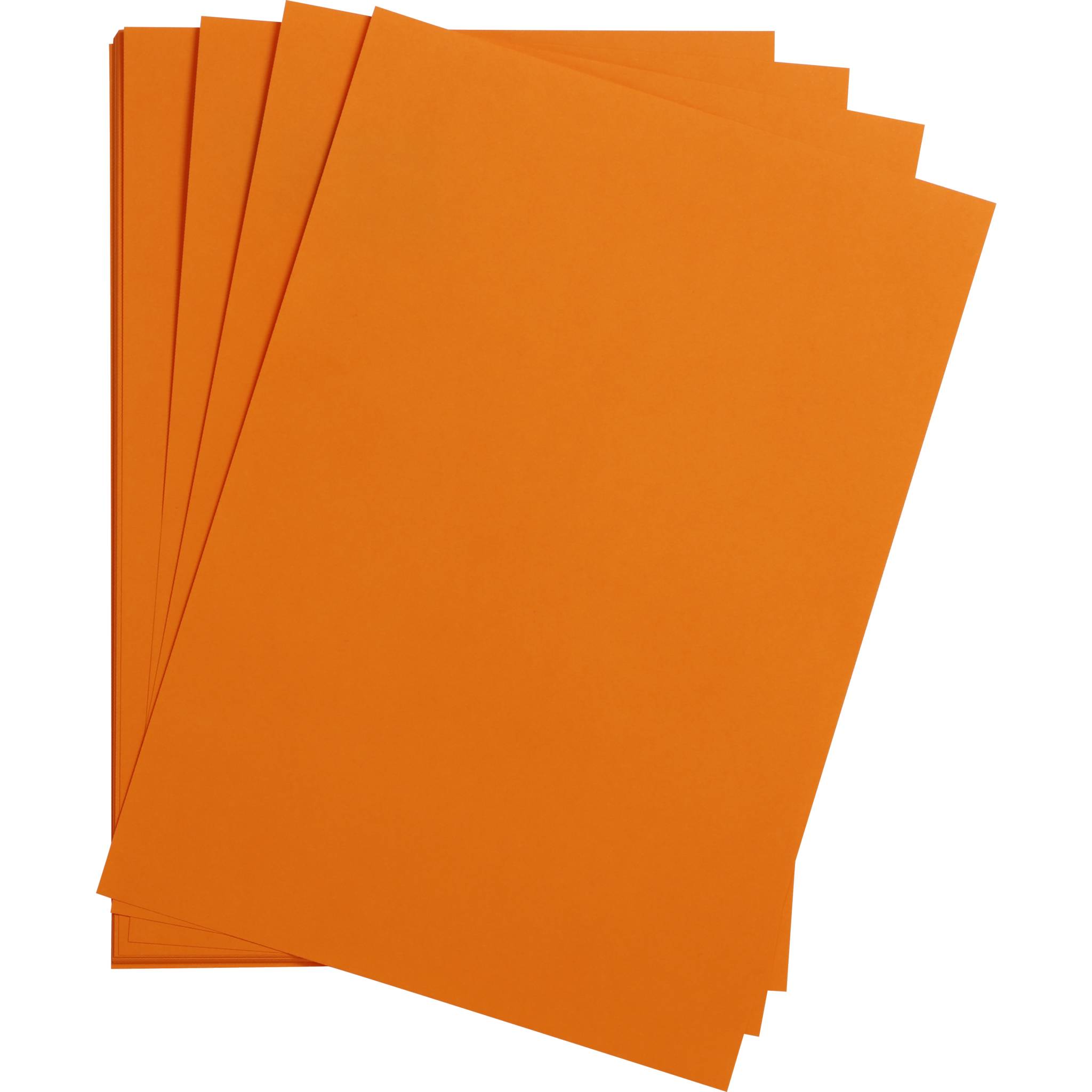 Clairefontaine Maya Bastelkarton A2 185g 25 Bogen - Clementine 975566C