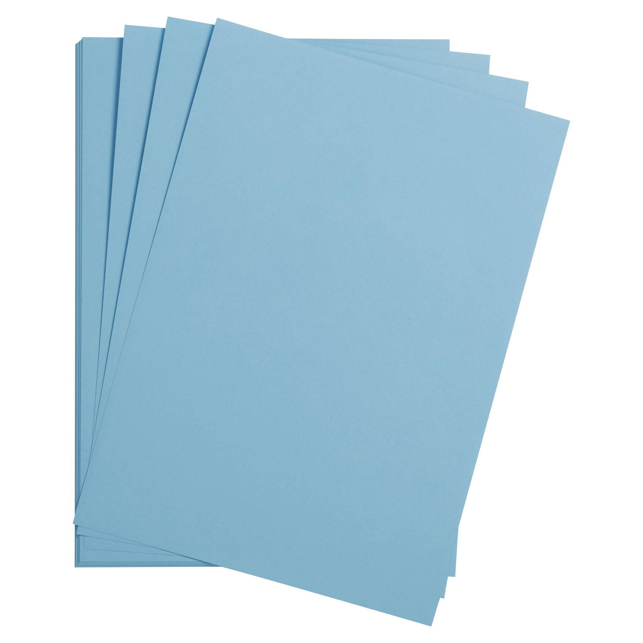 Clairefontaine Maya Fotokarton A1 270g 25 Bogen - Himmelblau 97971C