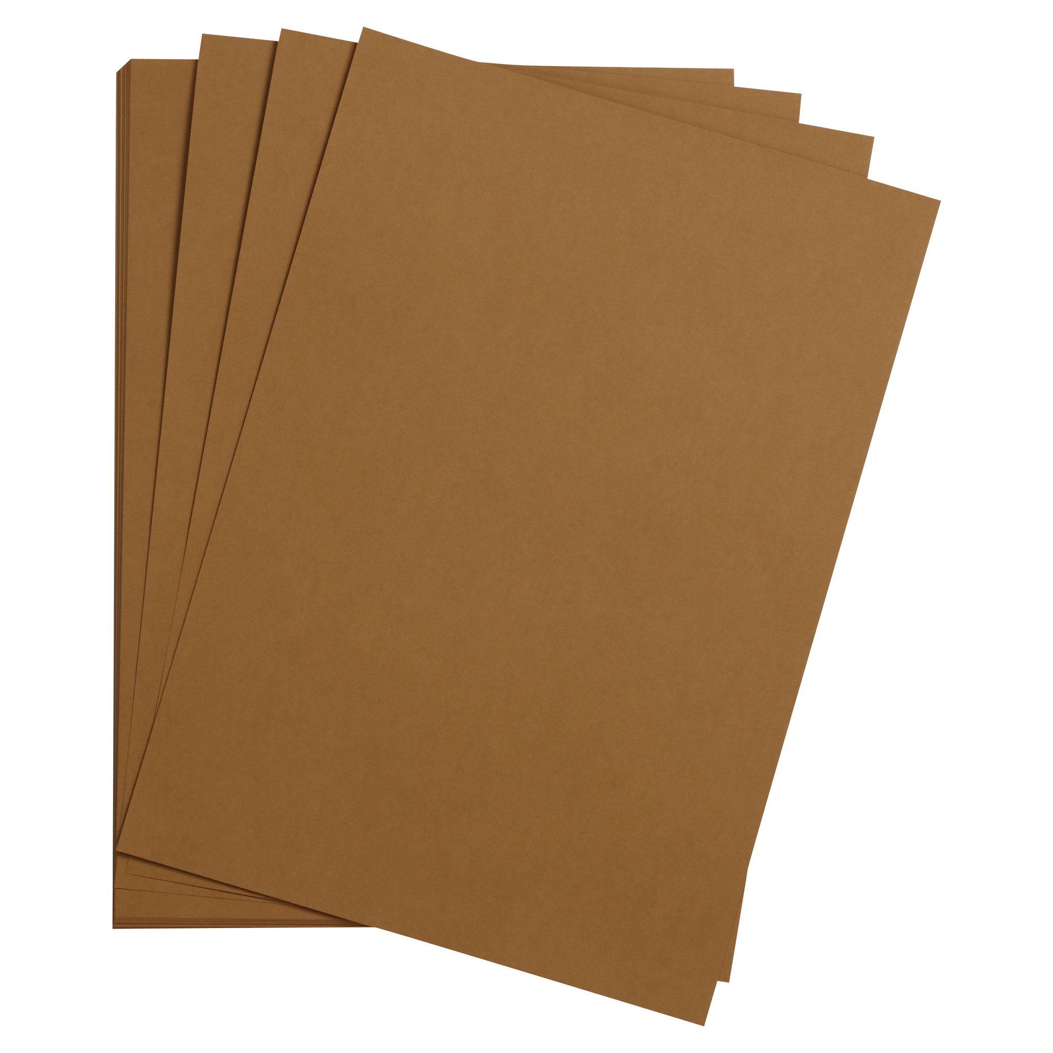 Bastelkarton Maya 185g/qm A3 VE=25 Blatt braun