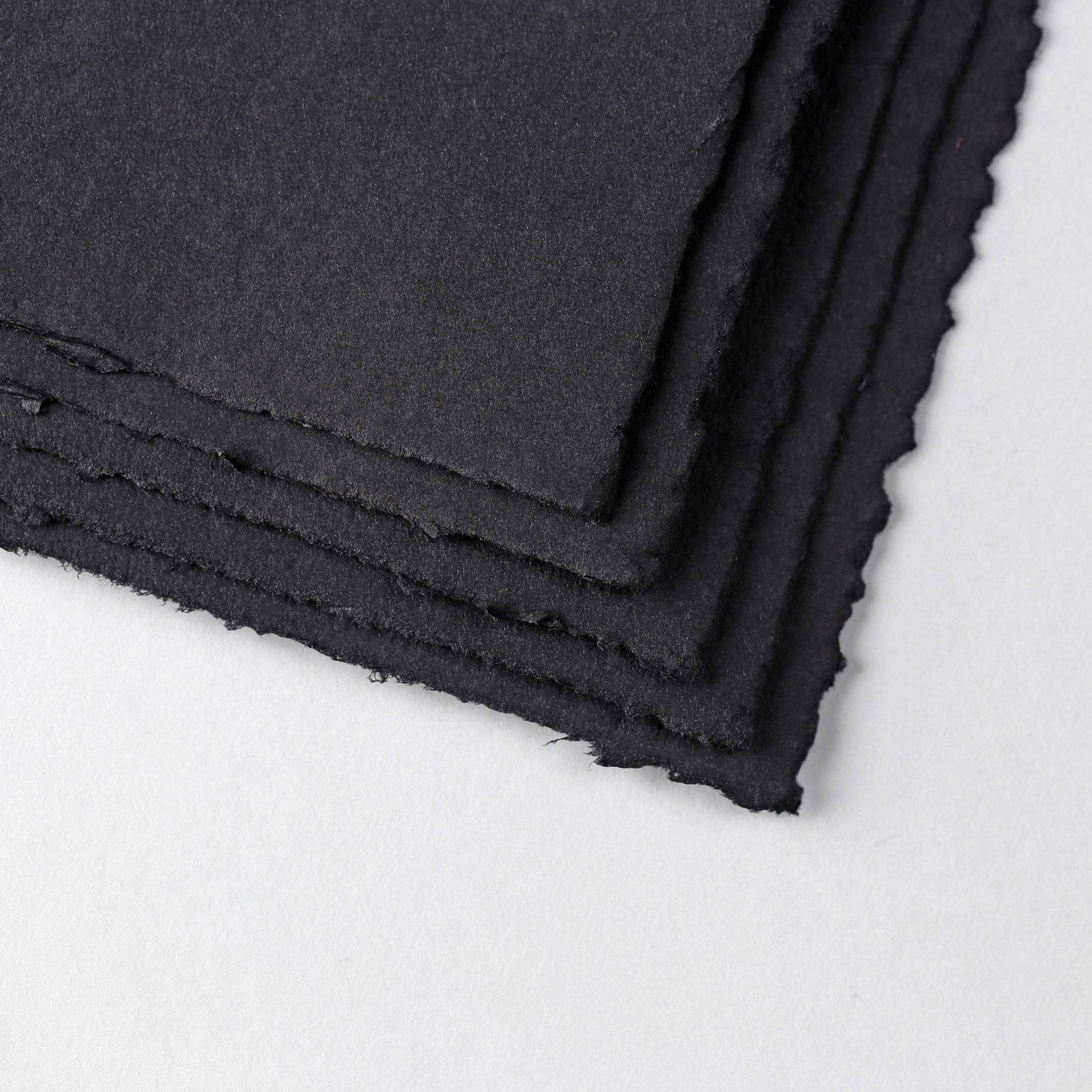 Clairefontaine Pack. 25 Bogen Aquarellpapier 56x76cm schwarz 975523C