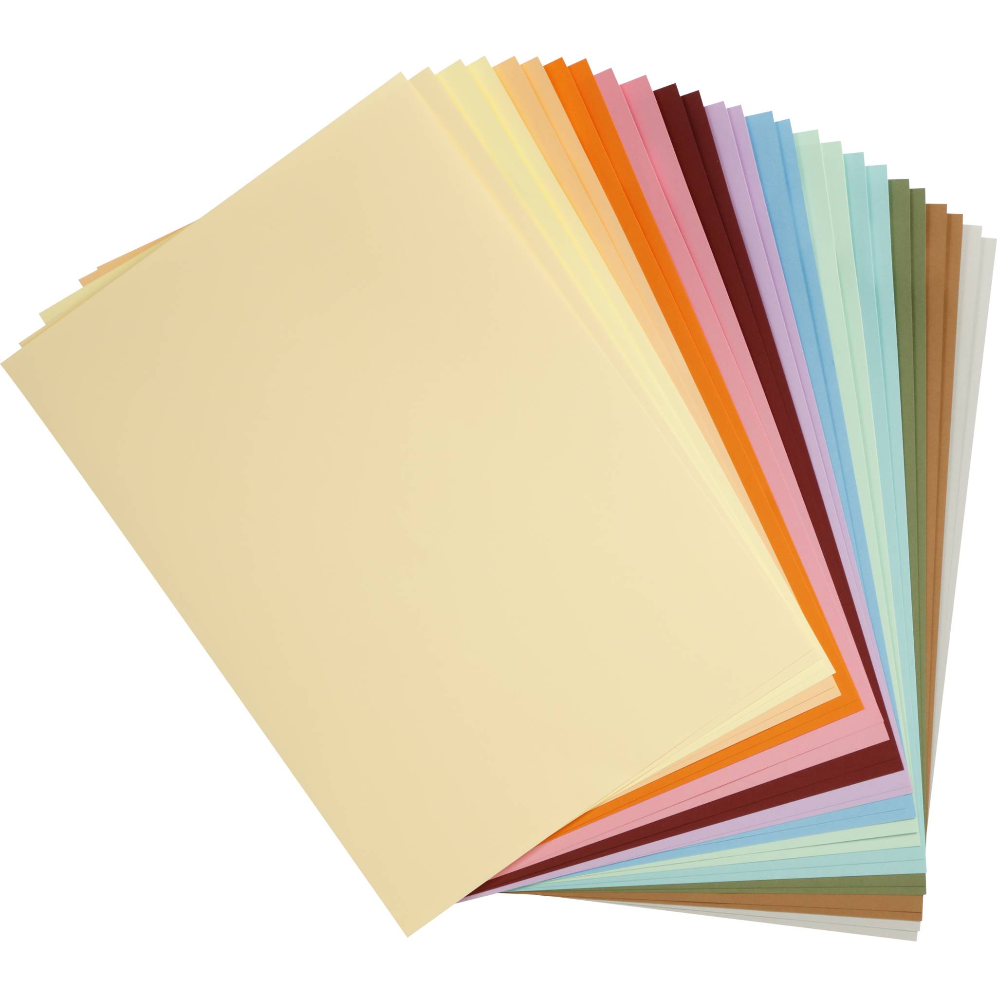 Clairefontaine Maya Bastelkarton A4 185g 2x14 Bogen sortiert 975299C