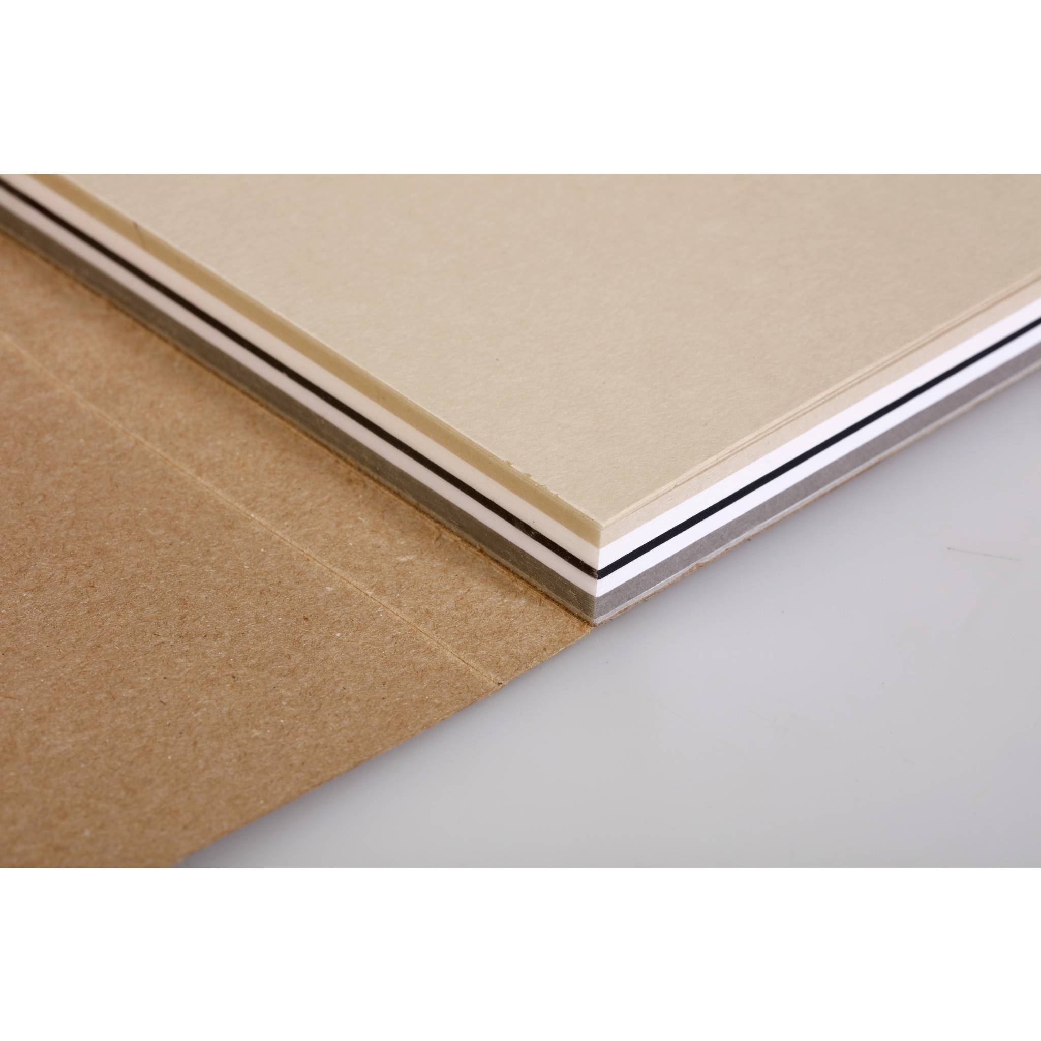 Clairefontaine Block, geleimt, 50 Bl, 250g, 13 ,9x21,5cm, sortiert 975174C