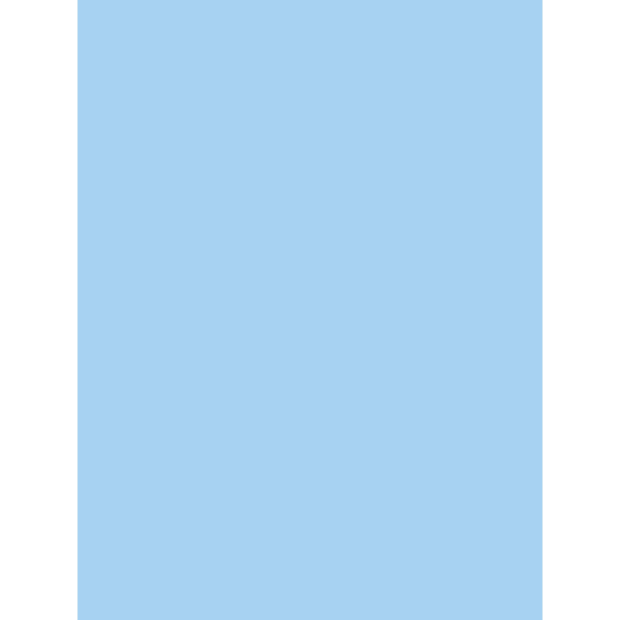 Clairefontaine Pack 25 Bögen Plakatpapier, 60x80cm, 90g - Himmelblau 384527C