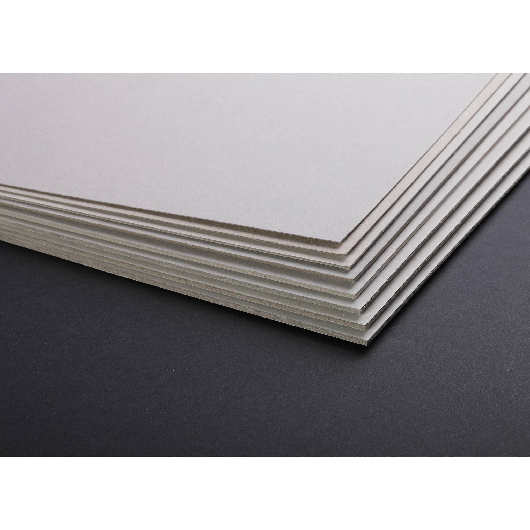 Clairefontaine Graupappe 1,5mm 975g 60x80 10 Bogen - Grau 93979C
