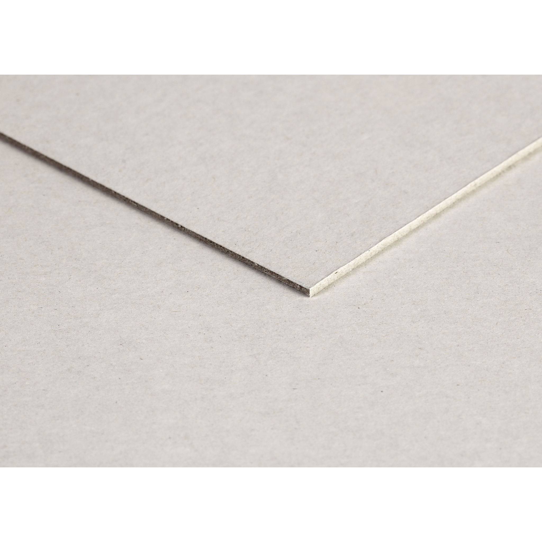 Clairefontaine Graupappe 1,5mm 975g 60x80 10 Bogen - Grau 93979C