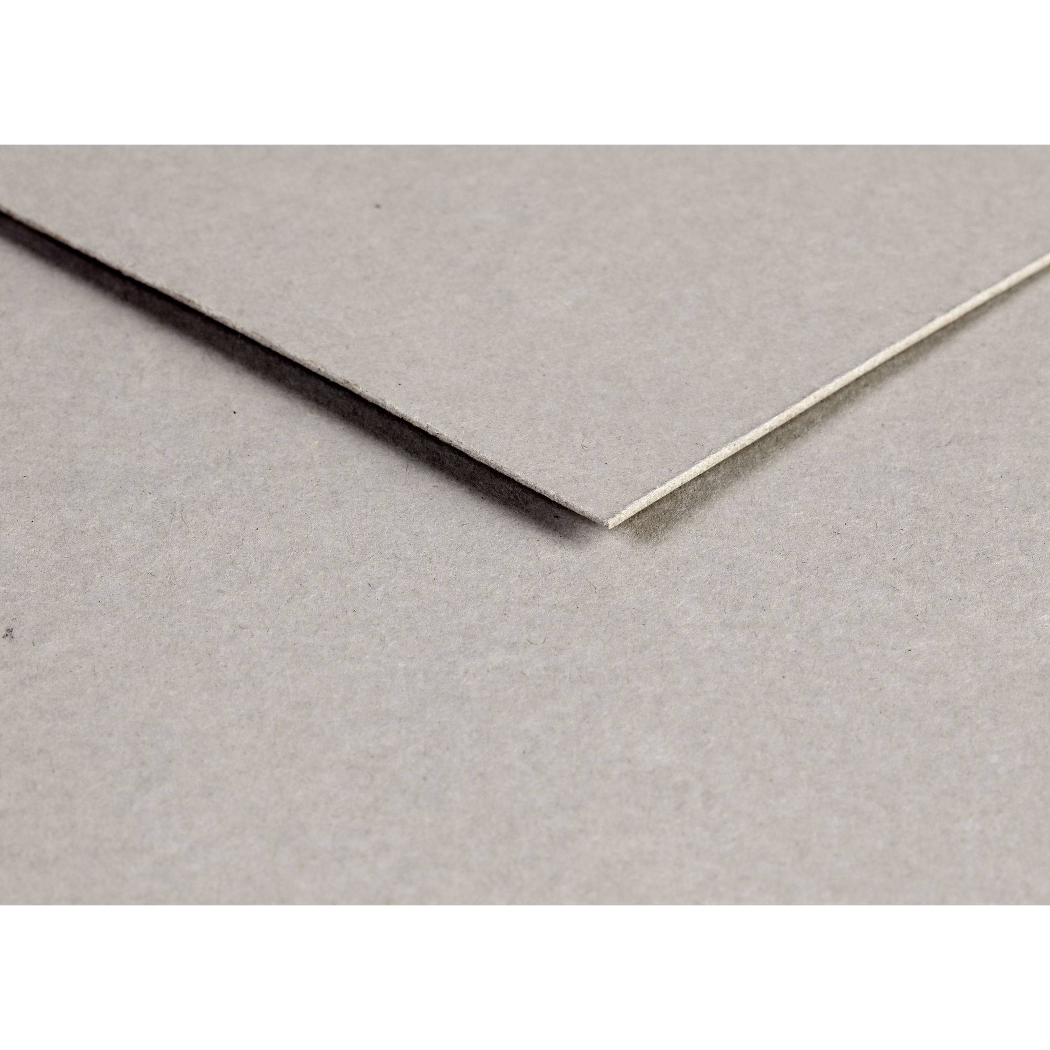 Clairefontaine Graupappe 0,7mm 420g 60x80 20 Bogen - Grau 93978C