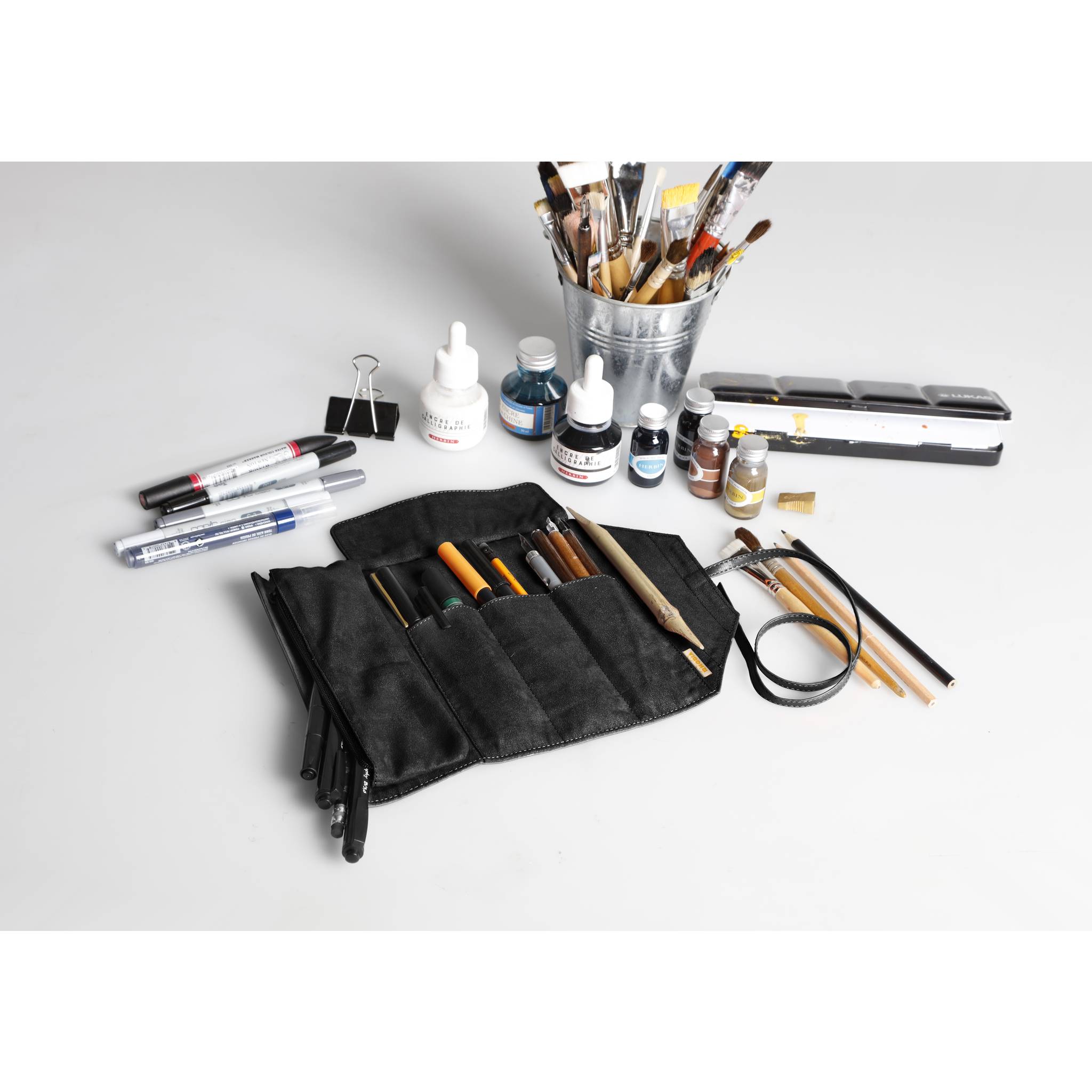 Rhodia Rhodia Touch Rollmäppchen 2in1 - Schwarz 116129C