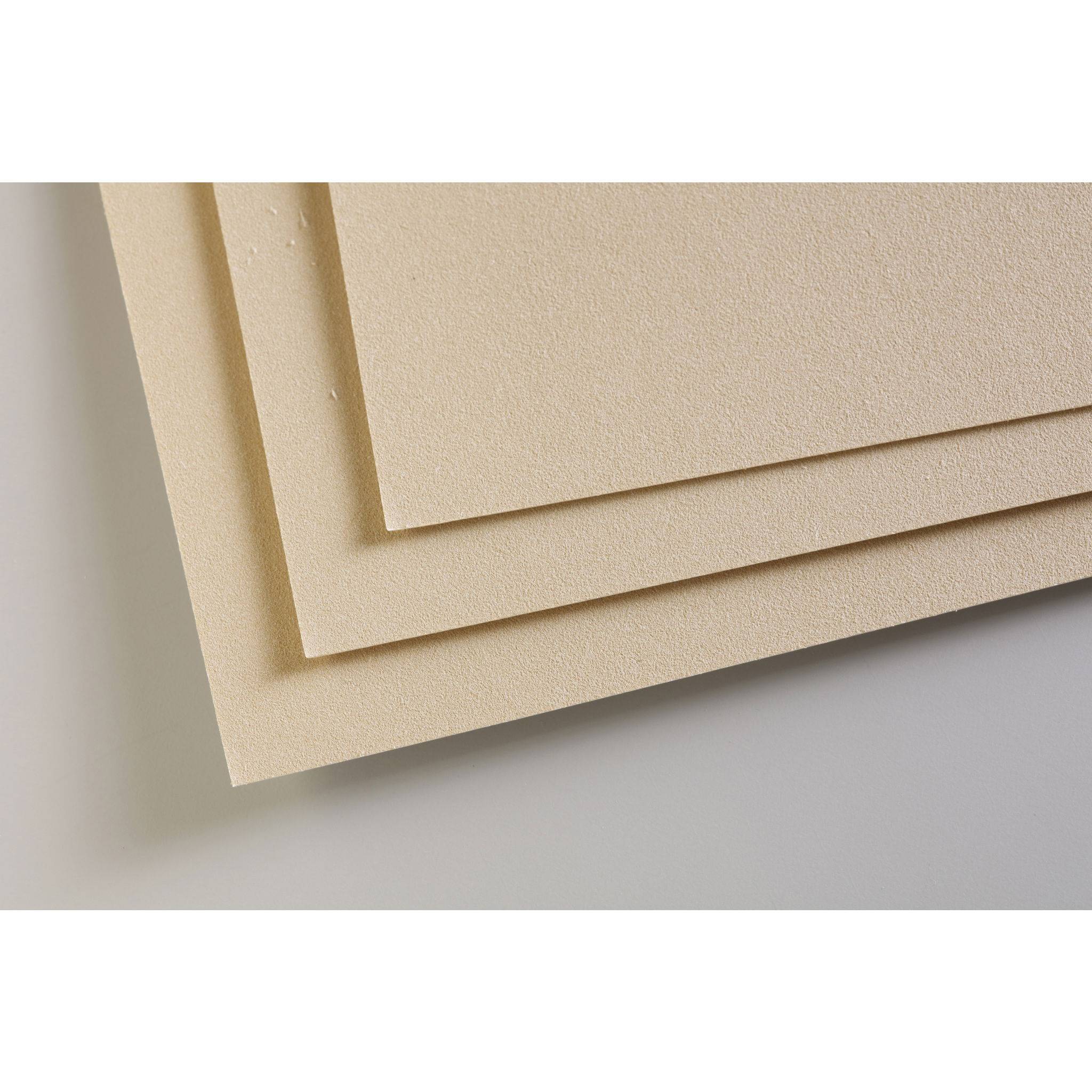 Clairefontaine Pastelmat Pastellmalerei, 5 Bogen 50x70 cm, 360g Sand 96166C