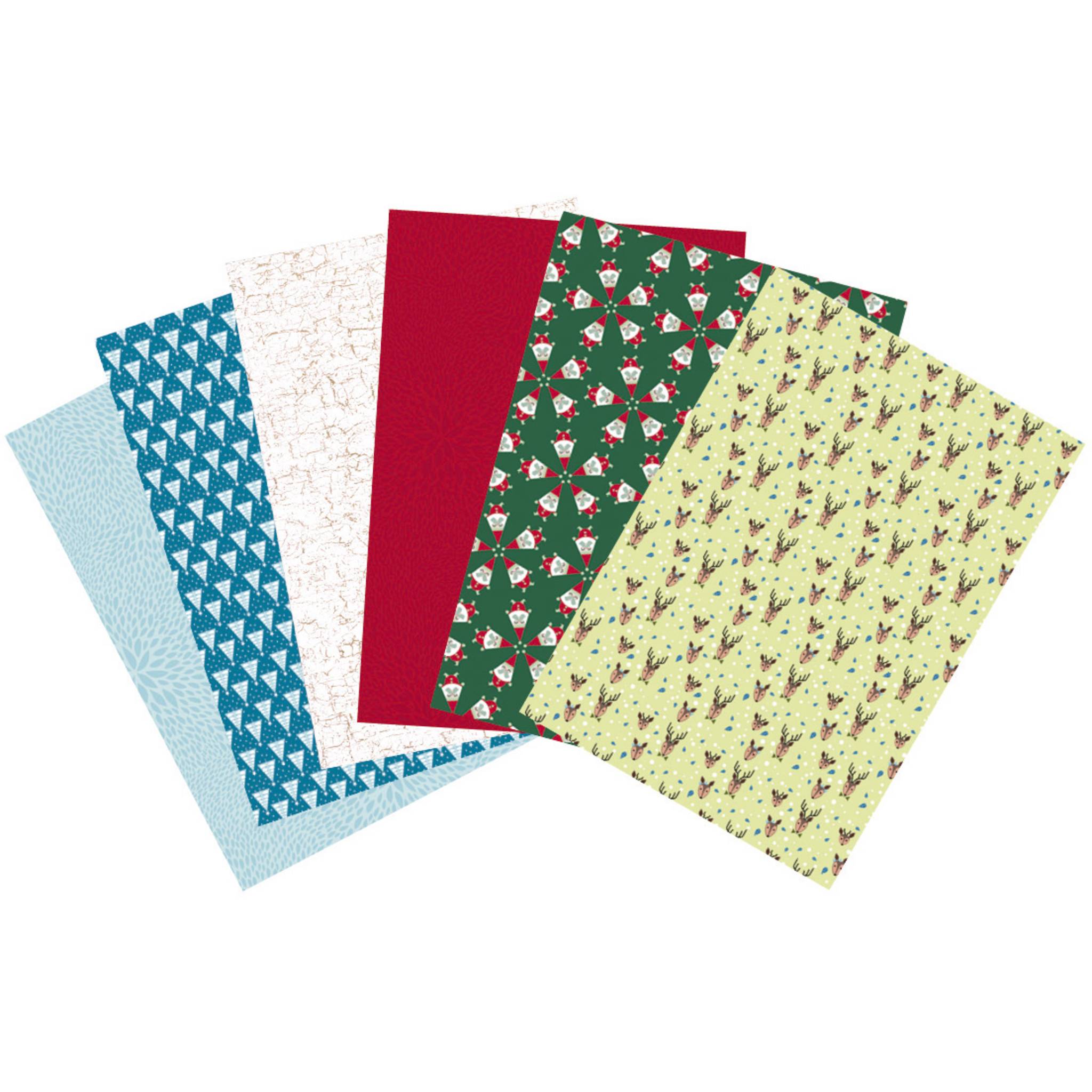 Décopatch Pack. 30 Blatt -Papier 30x40cm Sortierung Weihnachten - PSN3018C