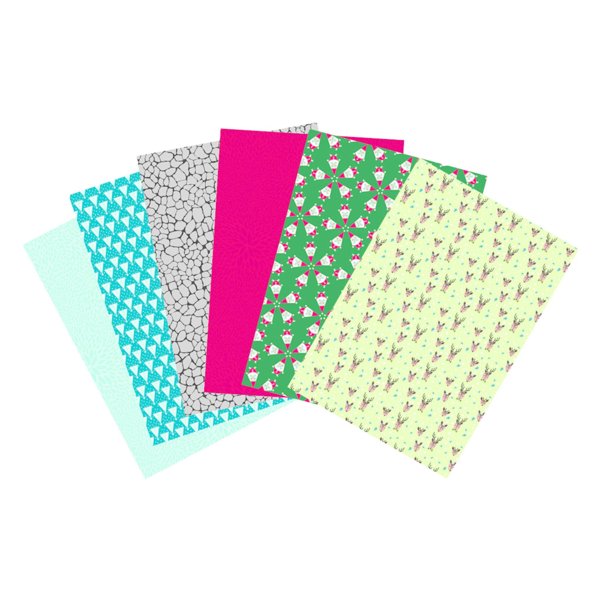 Décopatch Pack. 30 Blatt -Papier 30x40cm Sortierung Weihnachten - PSN3018C