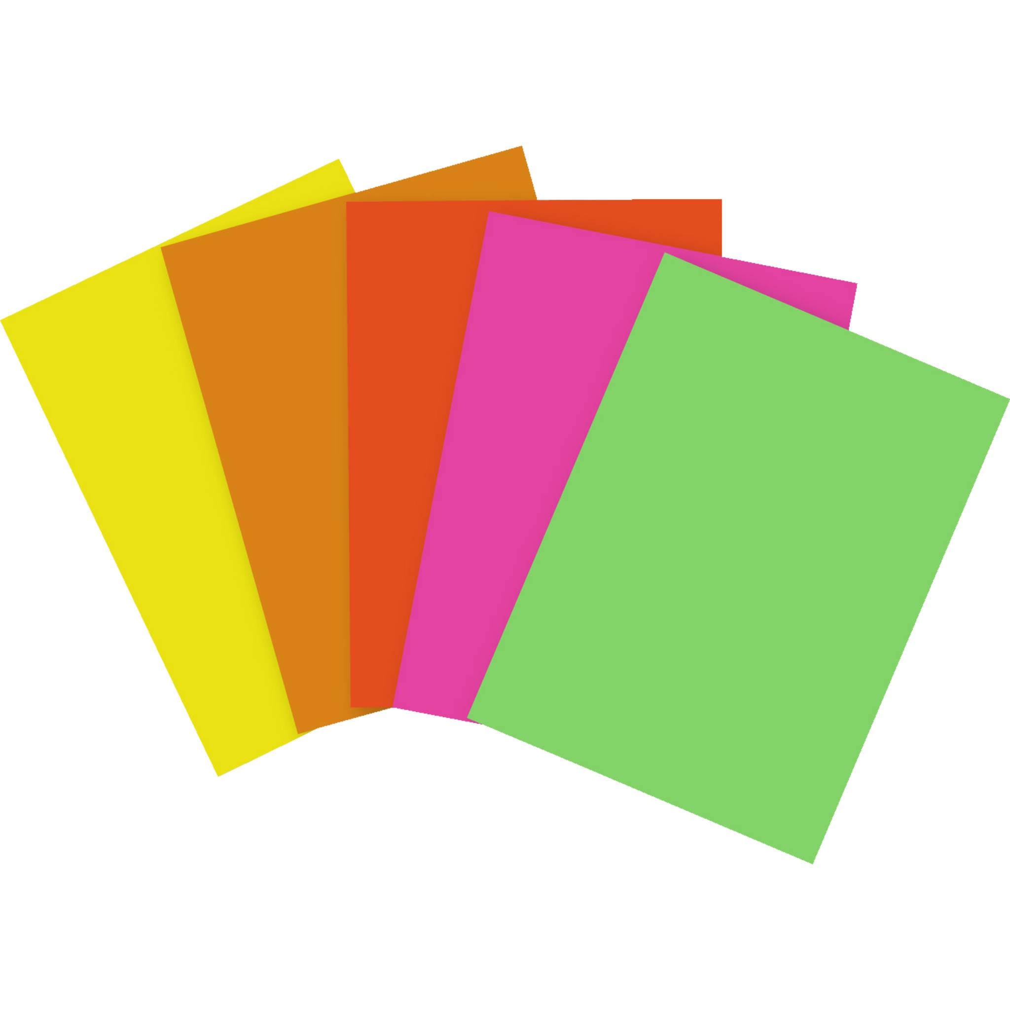 Clairefontaine Plakatpapier A4 neon sgoldt 100Bg - Sortierung 93921C
