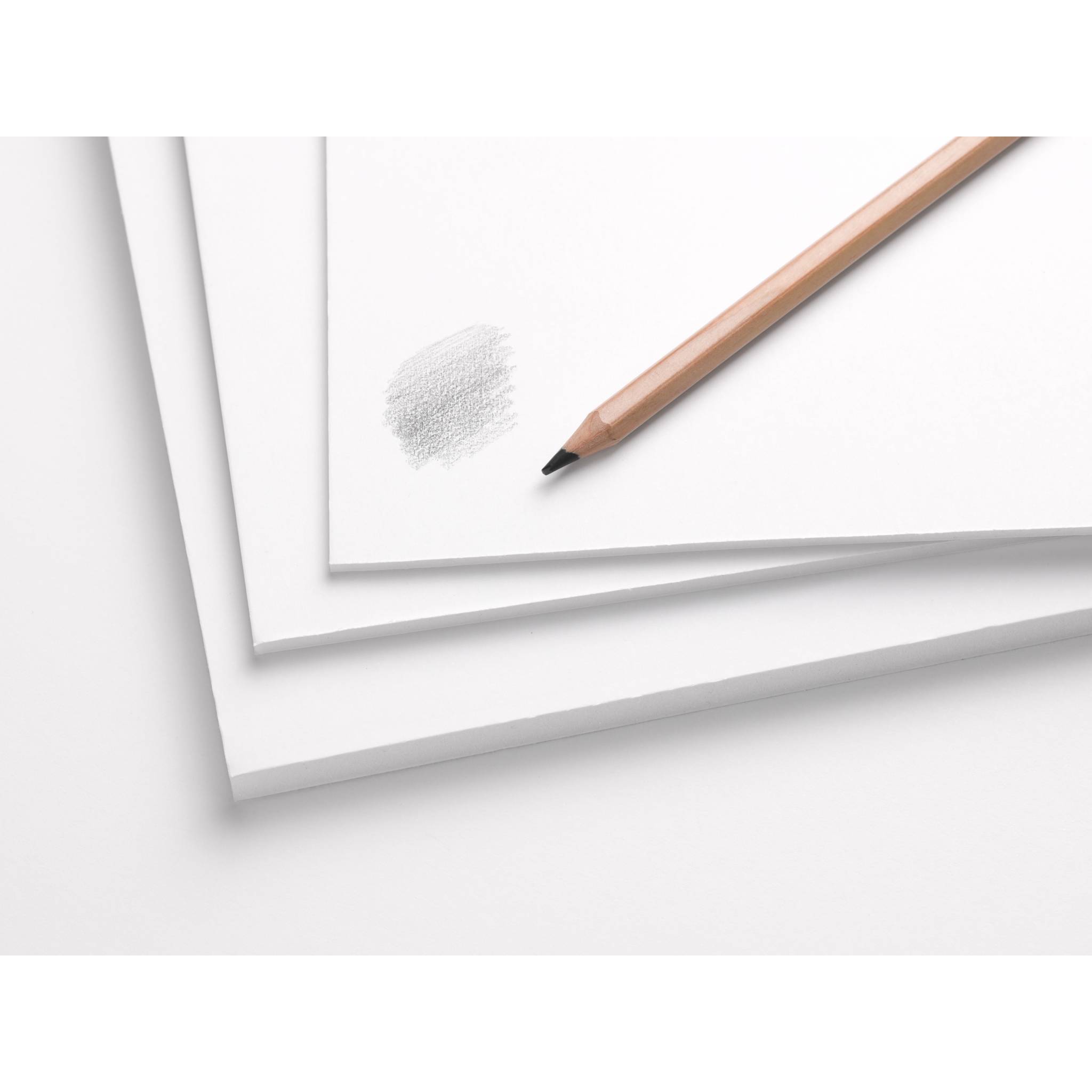 Clairefontaine Schaumkarton Graffic, 4 Stück 100x140cm 10mm - Weiß 93645C
