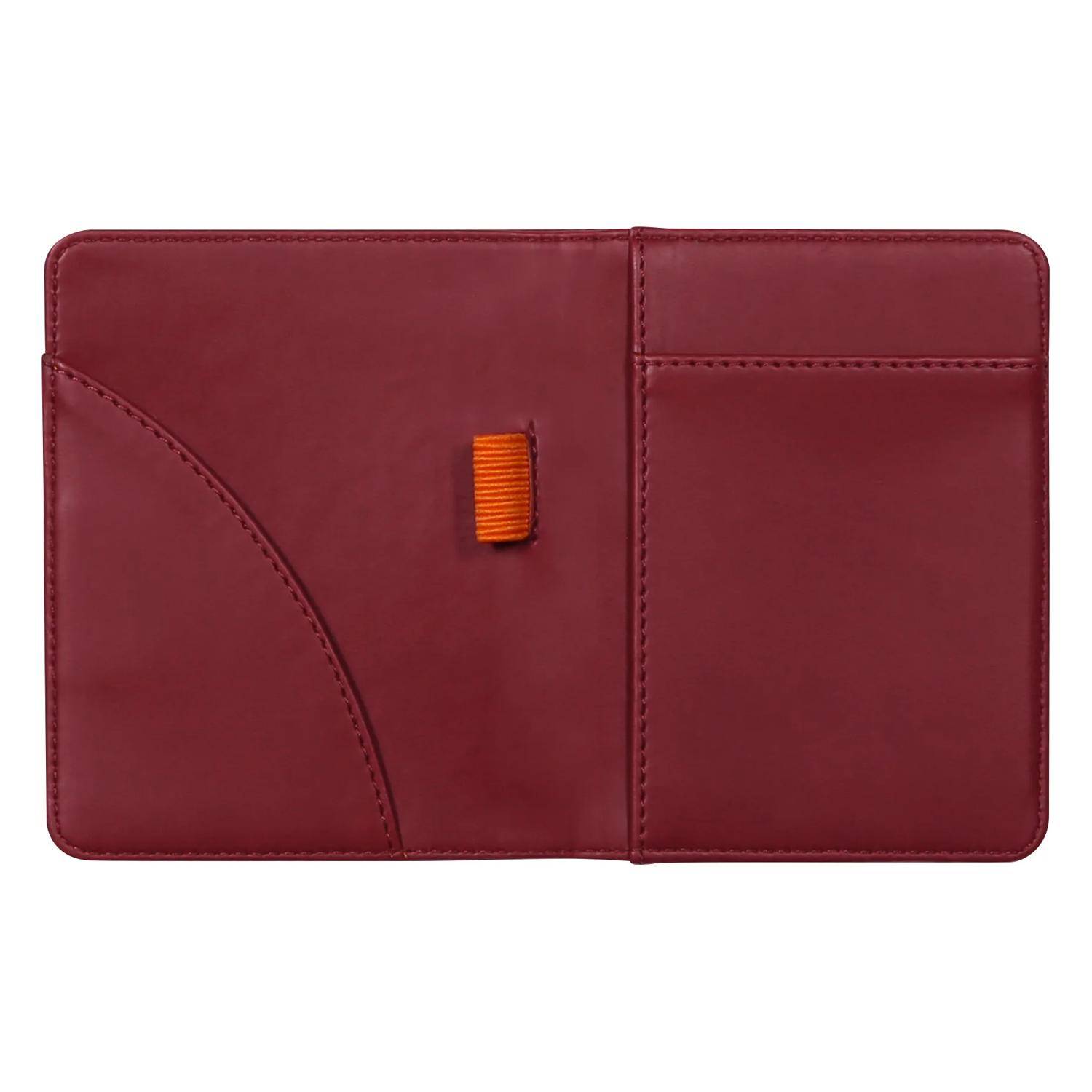 Rhodia Mappe für Block oder Notizheft A7, N°11 9,5x12,5 cm Weinrot 211008C