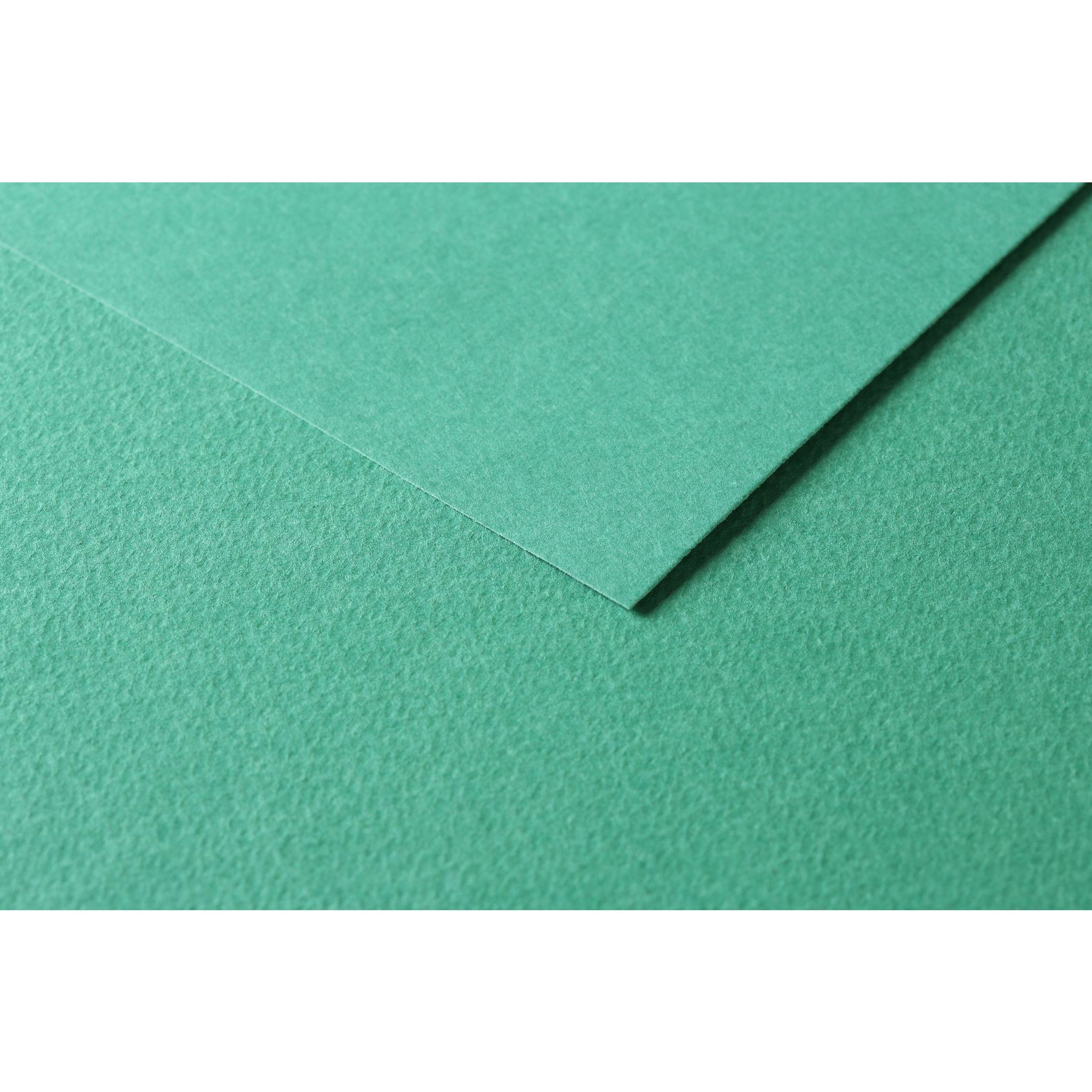 Clairefontaine Zeichenpapier Tulipe A3 160g, Packung 50 Bl Dunkelgrün 960578C