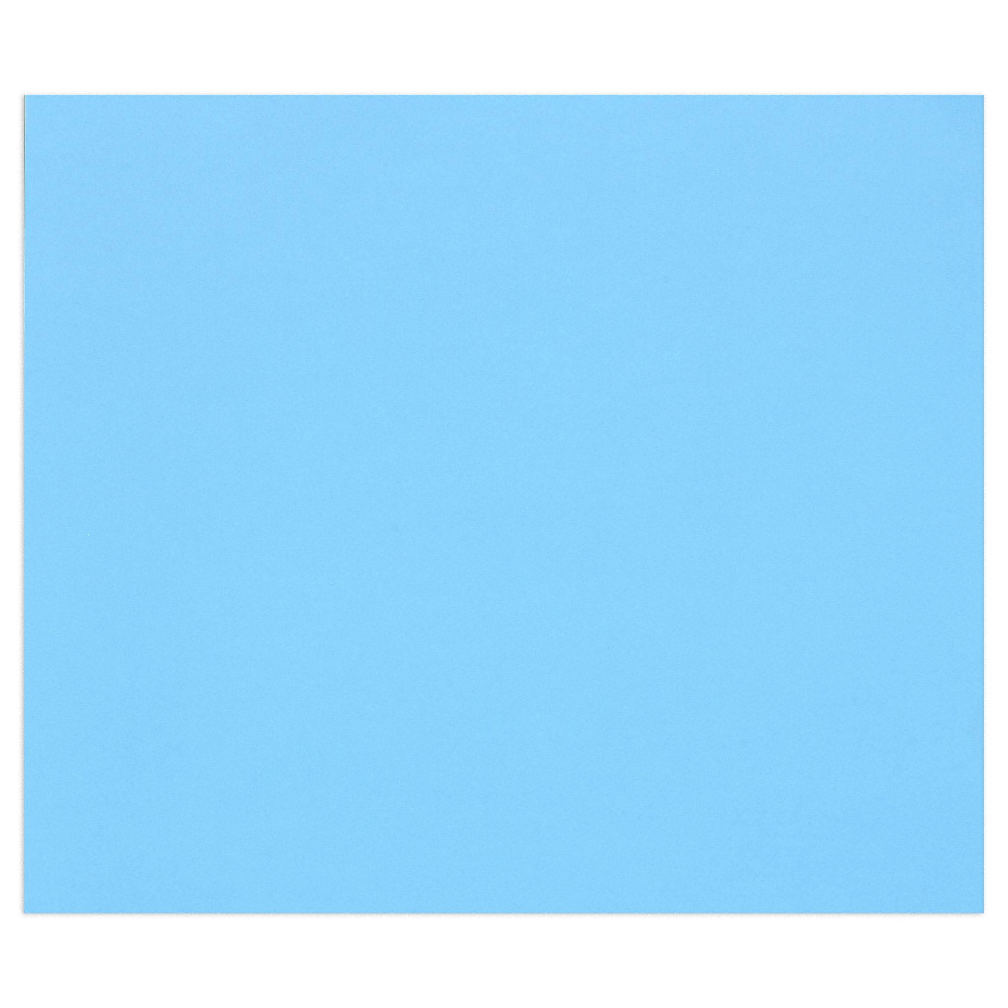 Clairefontaine Zeichenpapier Tulipe A3 160g, Packung mit 50 Blatt Türkis 960579C