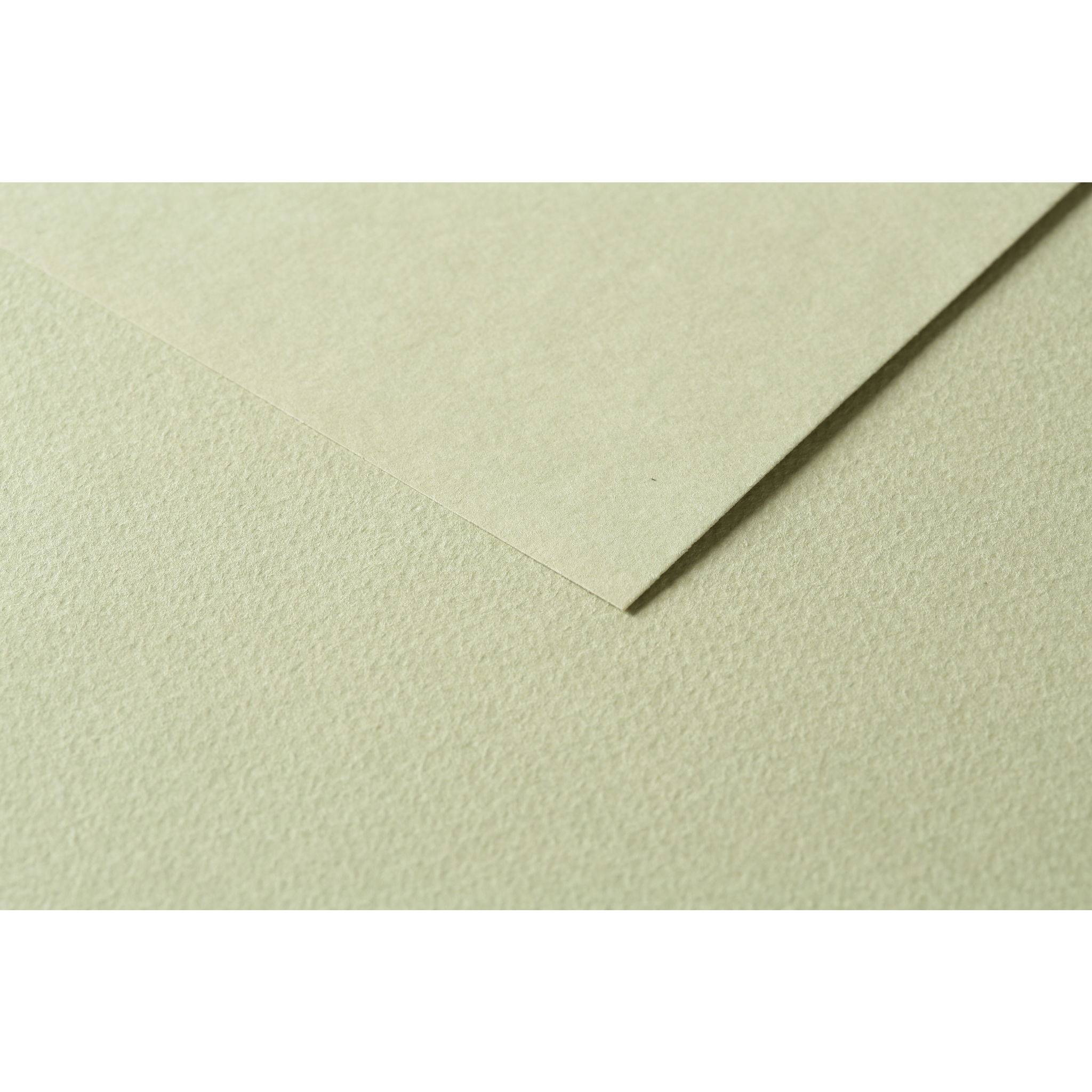 Clairefontaine Zeichenpapier Tulipe 50x65 cm 160g, Pkg 25 Bl Lindgrün 960184C
