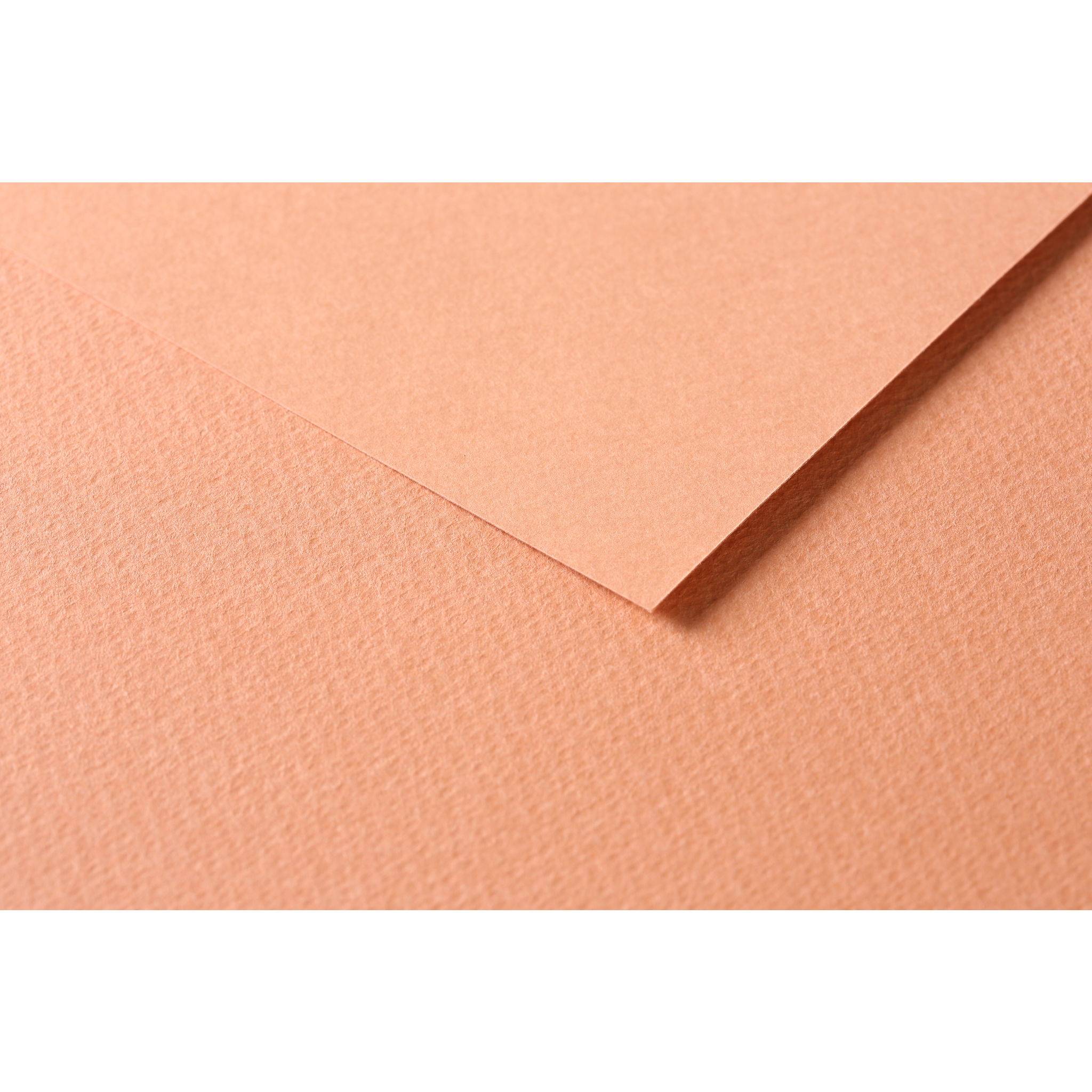 Clairefontaine Zeichenpapier Tulipe 50x65 cm, Packung 50 Bl Rostfarben 960289C