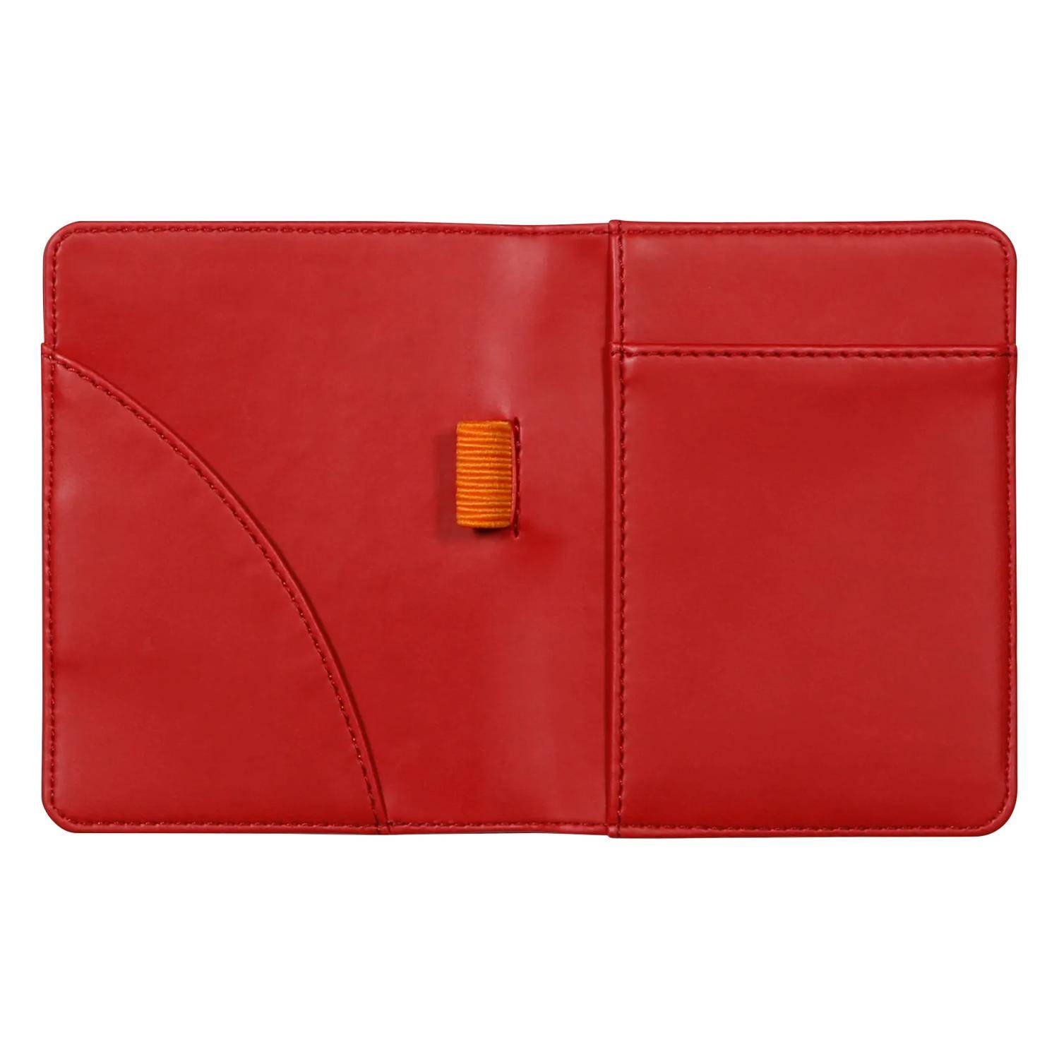Rhodia Mappe für Block oder Notizheft A7, N°11 9,5x12,5 cm Mohnrot 211007C