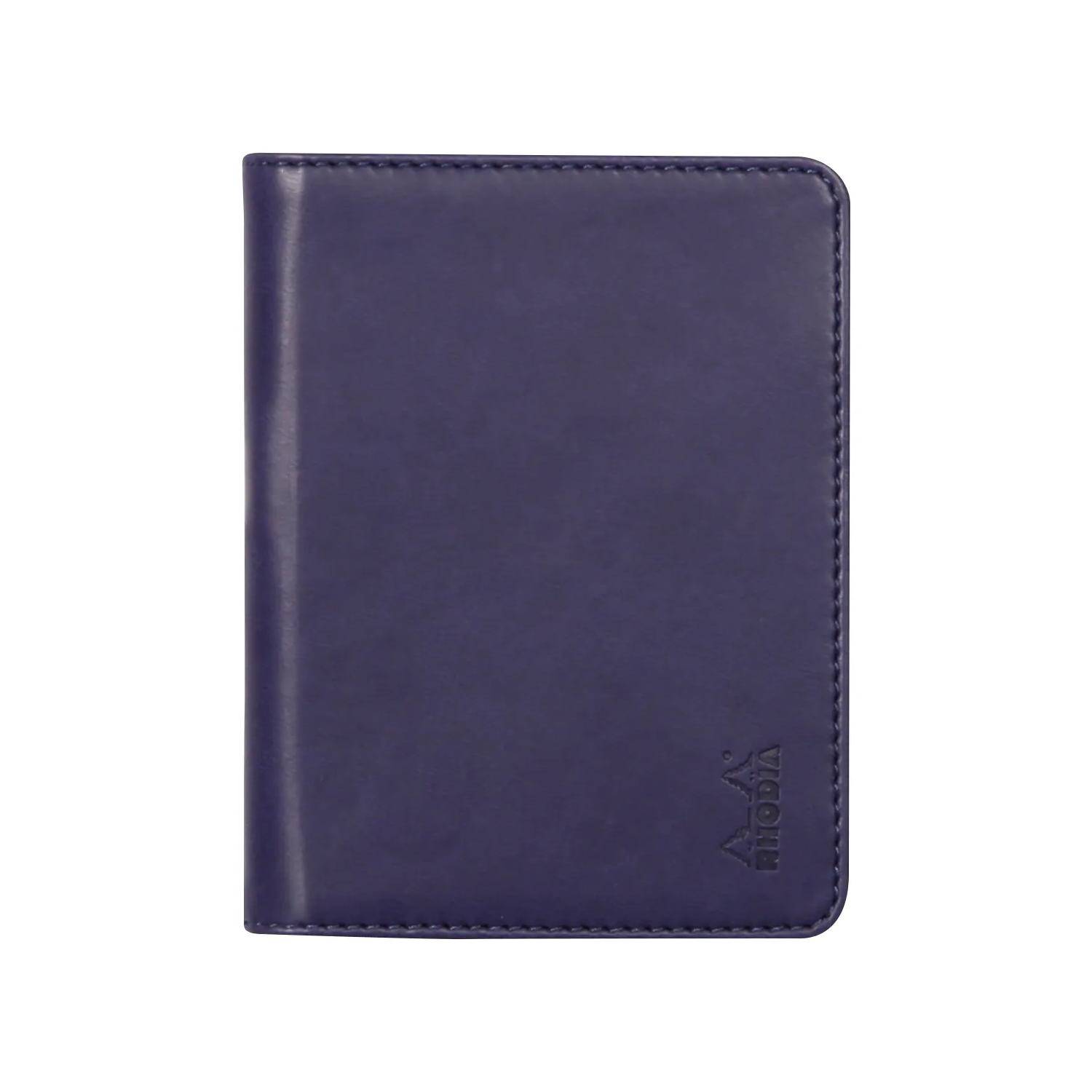 Rhodia Mappe Block oder Notizheft A7, N°11 9,5x12,5 cm Mitternachtsblau 211005C