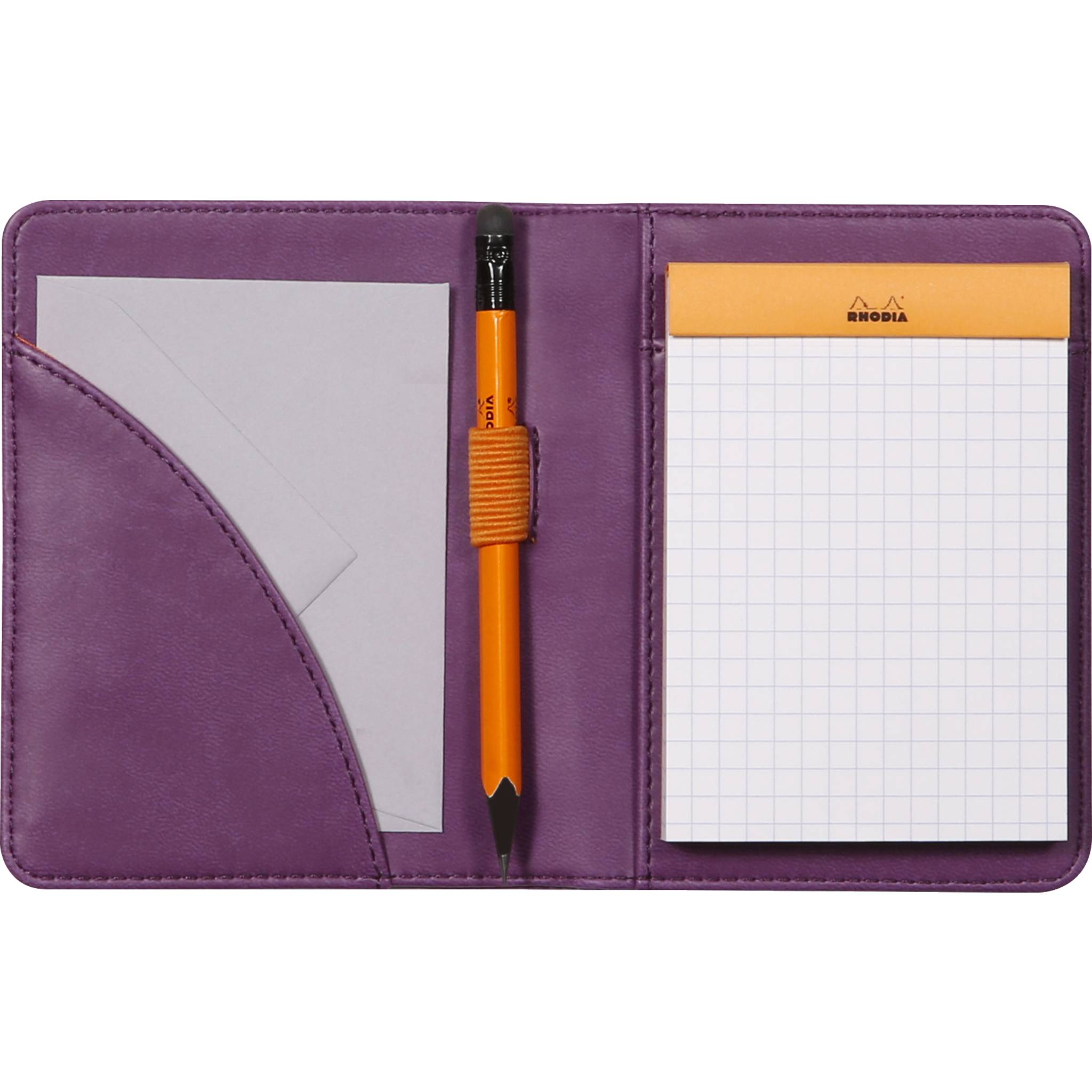 Rhodia Mappe für Block oder Notizheft A7, N°11 9,5x12,5 cm Violett 211006C