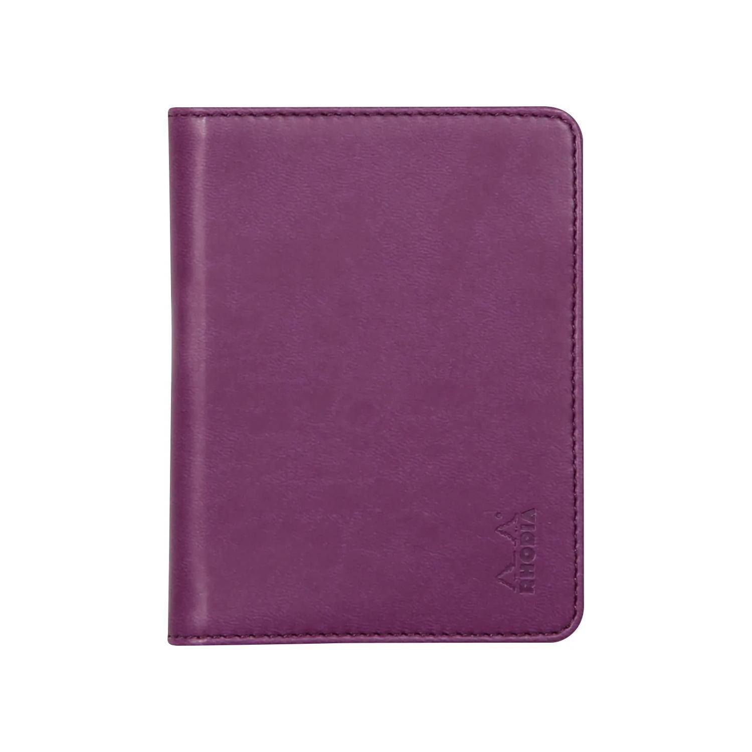 Rhodia Mappe für Block oder Notizheft A7, N°11 9,5x12,5 cm Violett 211006C