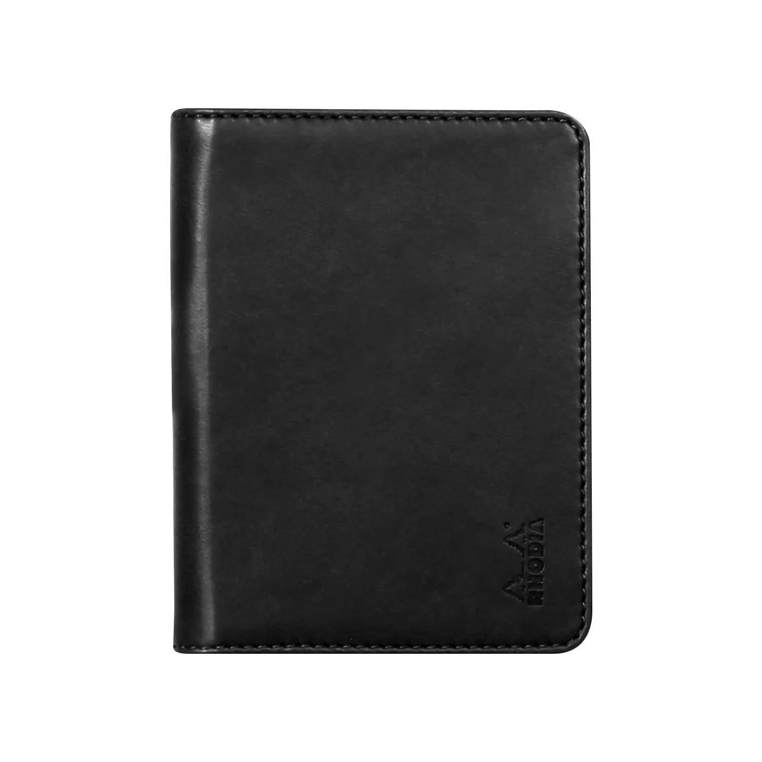 Rhodia Mappe für Block oder Notizheft A7, N°11 9,5x12,5 cm Schwarz 211001C