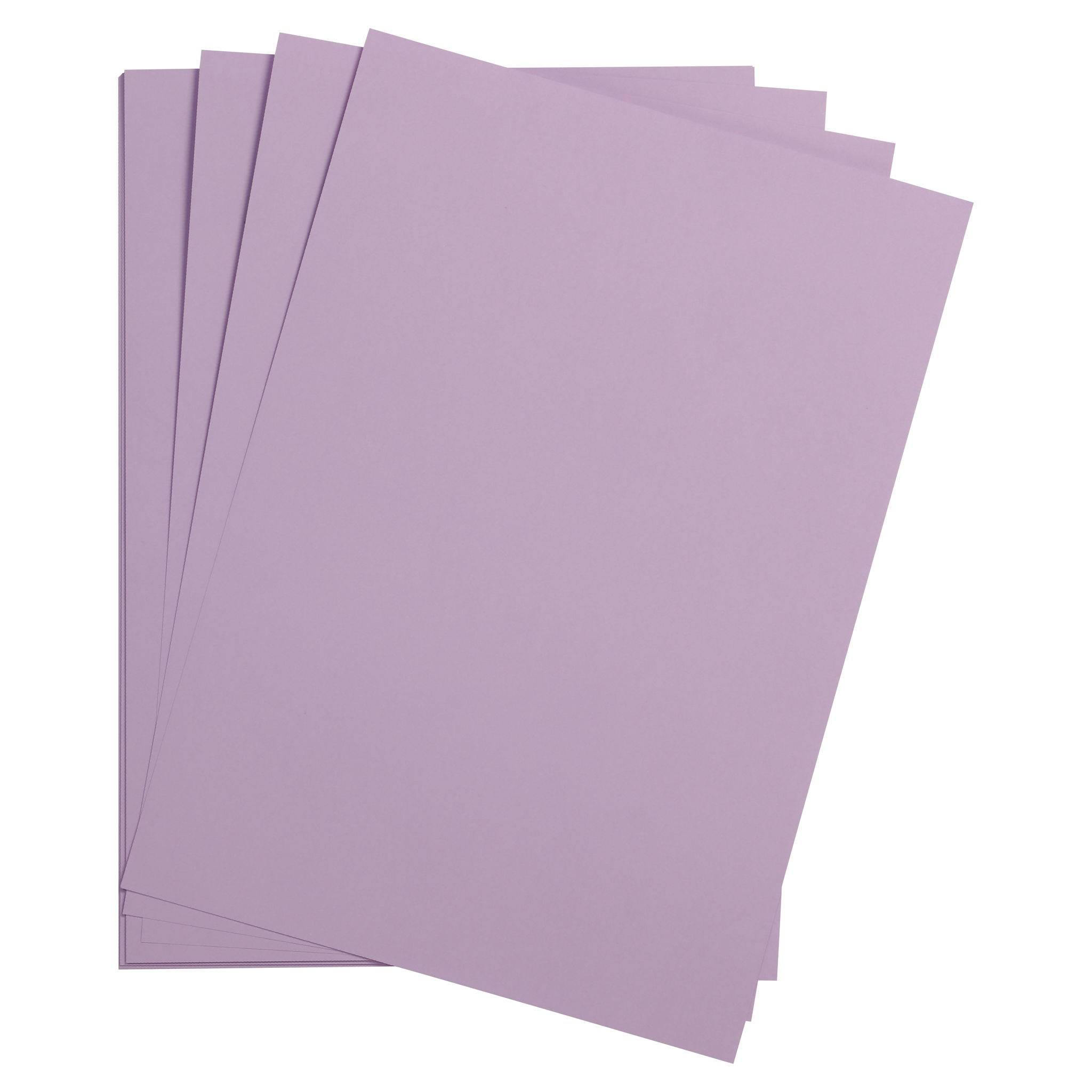Clairefontaine Maya Fotokarton 270g A3 25 Bogen - Flieder 48077C