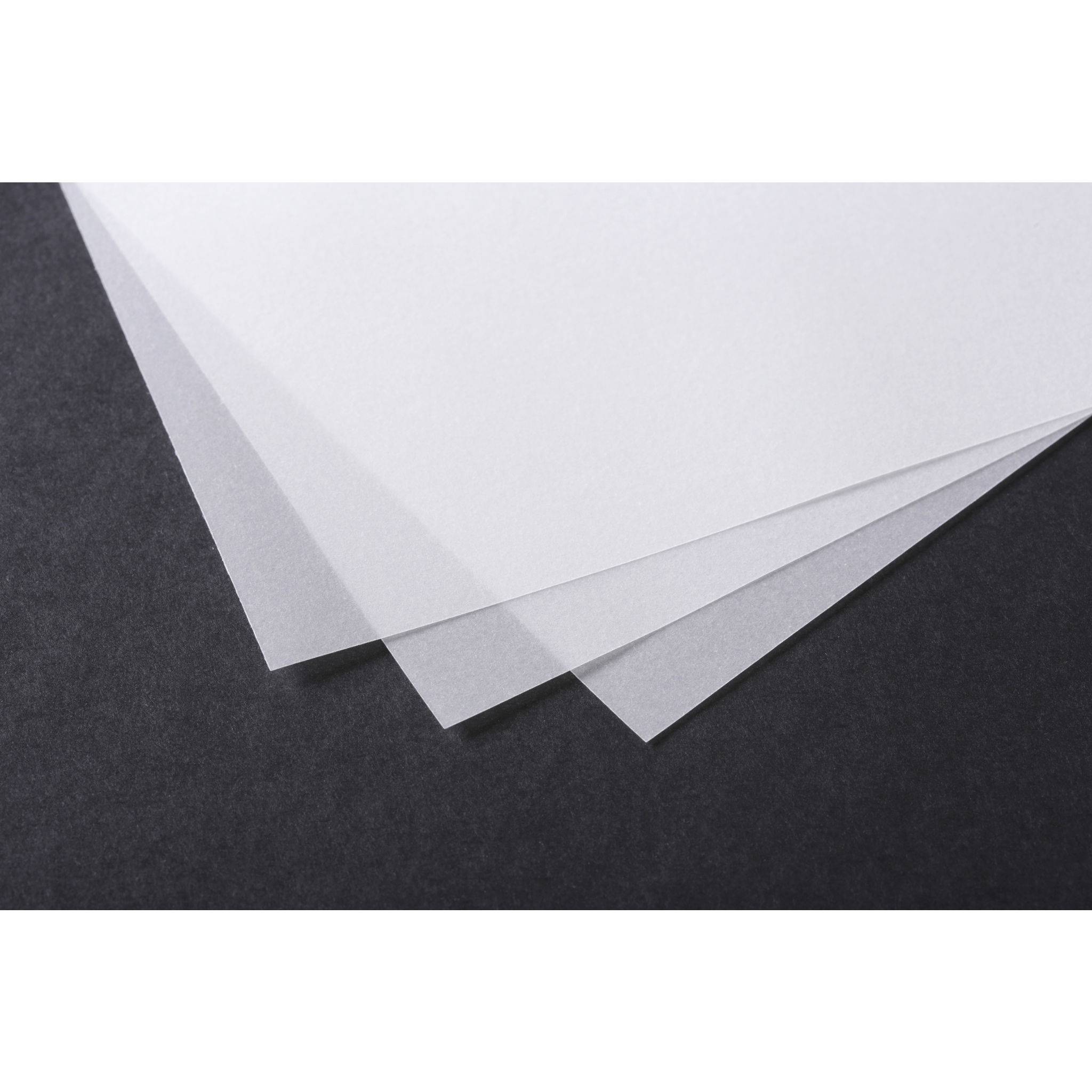 Clairefontaine Transparentpapier, Block geleimt mit 50 Blatt A3, 70/75g 96501C