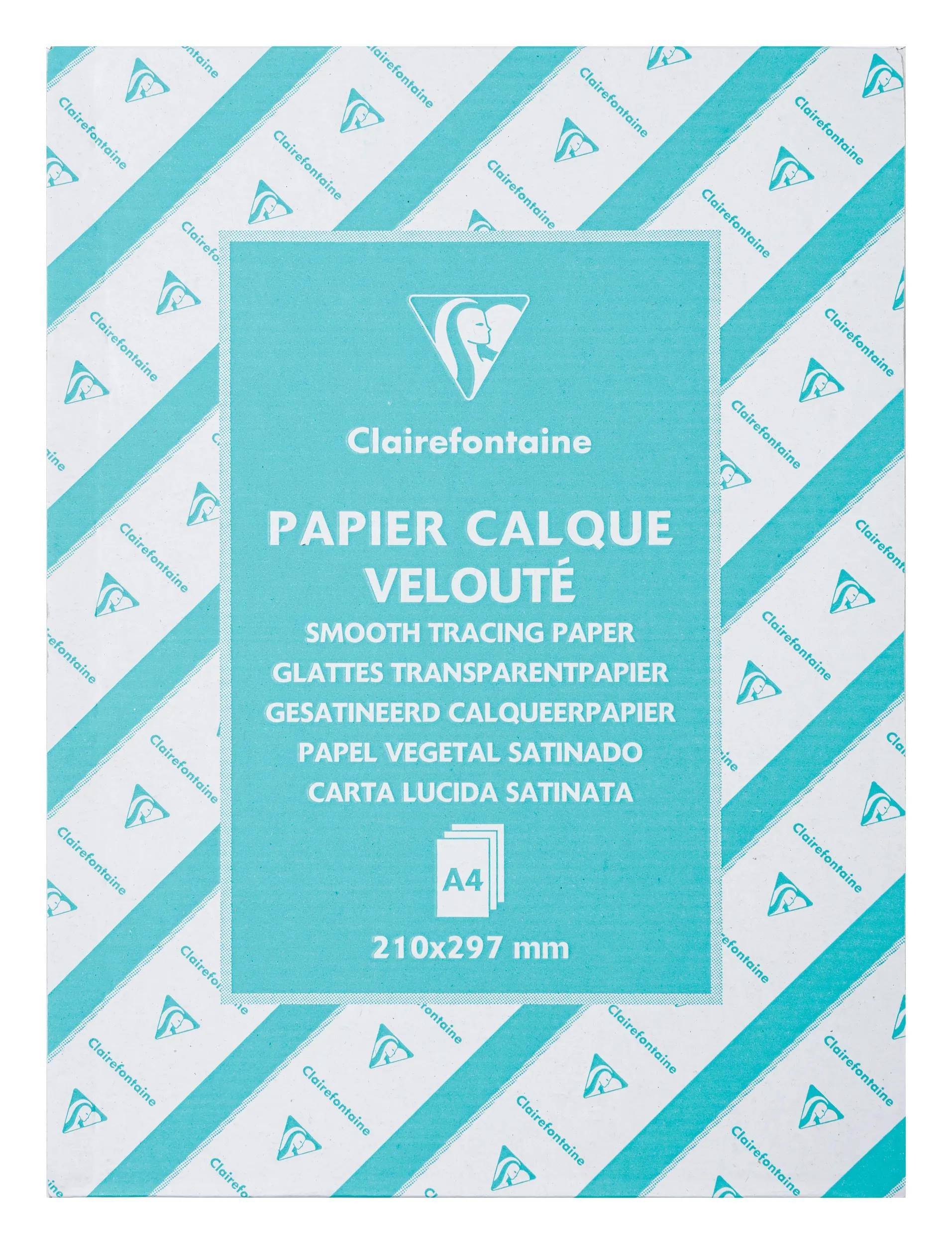 Clairefontaine Transparentpapier, Ries, 500 Blatt A4, 90/95g 96507C