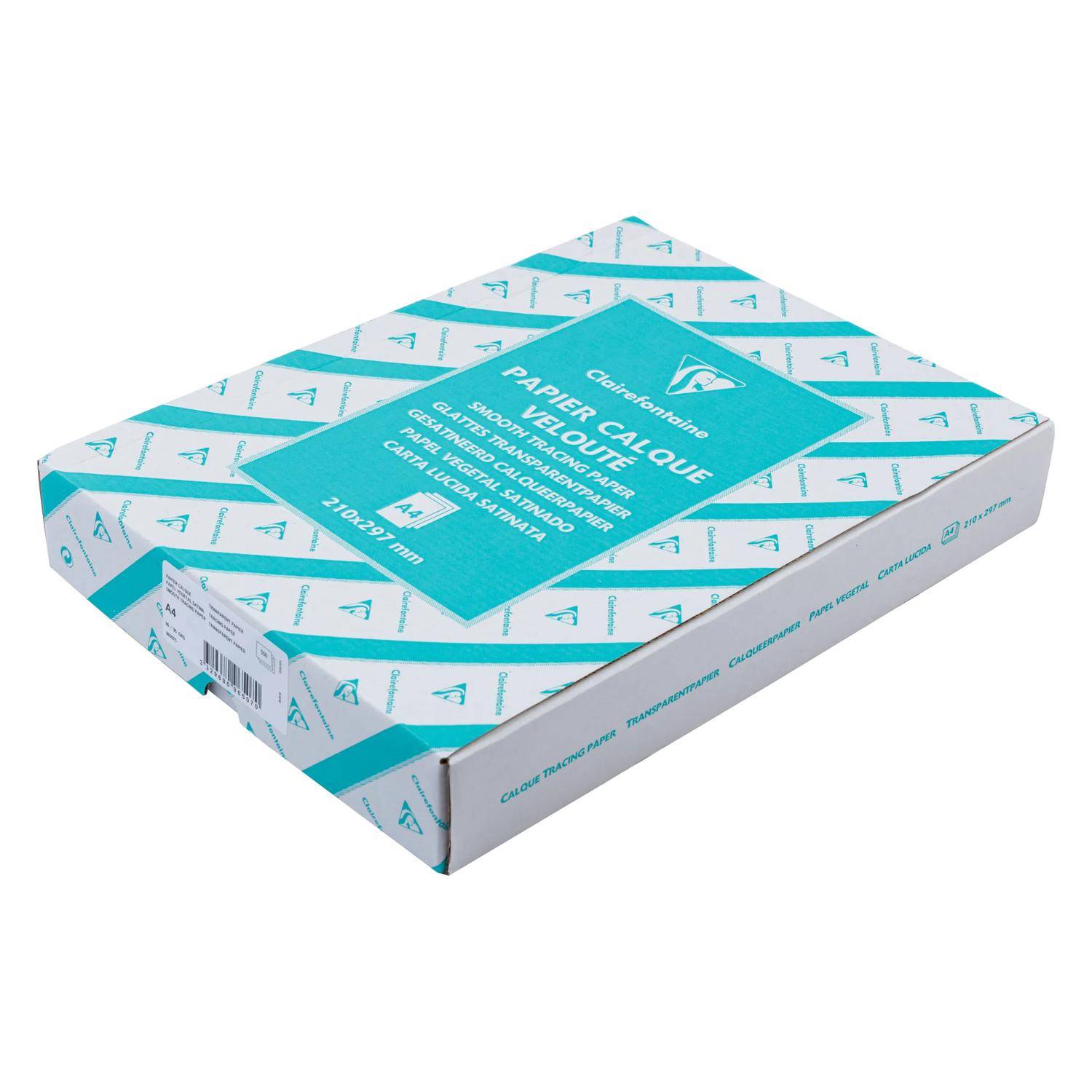 Clairefontaine Transparentpapier, Ries, 500 Blatt A4, 90/95g 96507C