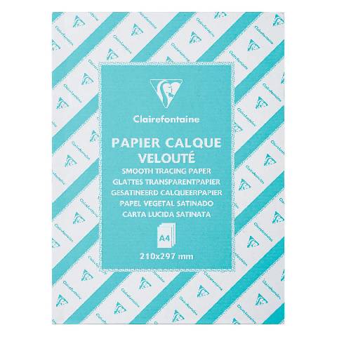 Clairefontaine Transparentpapier, Ries, 500 Blatt A4, 90/95g 96507C