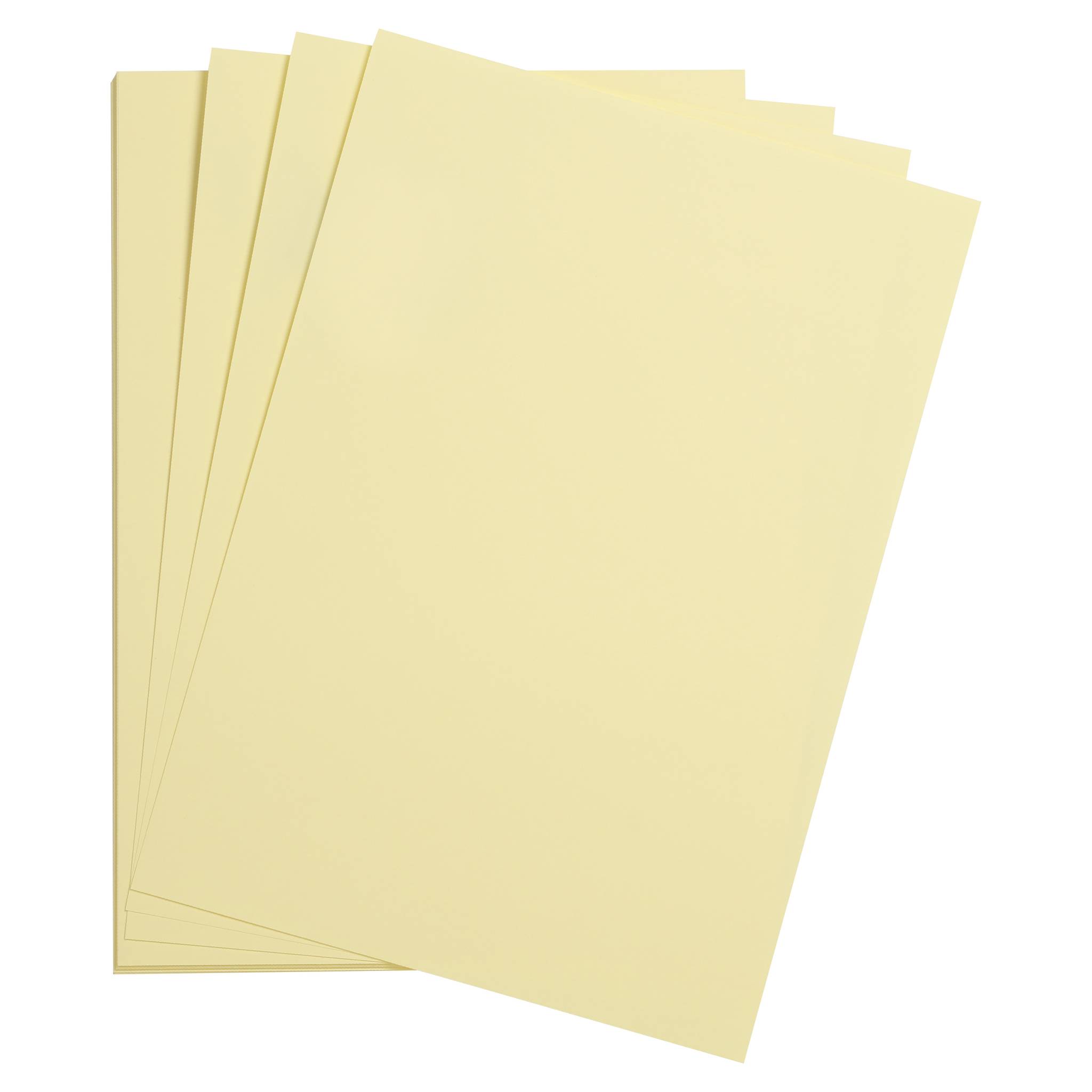 Clairefontaine Maya Bastelkarton A2 185g 25 Bogen - Strohgelb 975567C