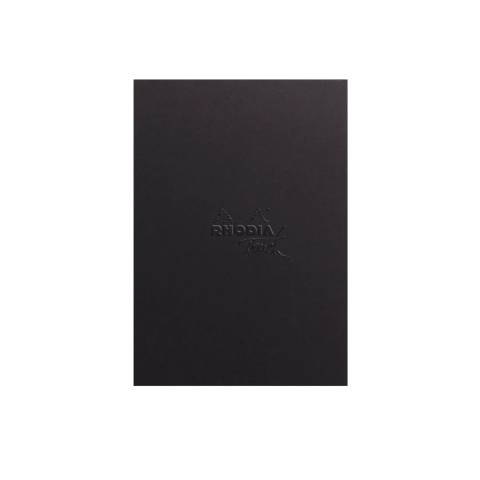 Rhodia Touch Block A6 20 Bl Paint'ON-Papier extraweiß 250g Schwarz 116186C