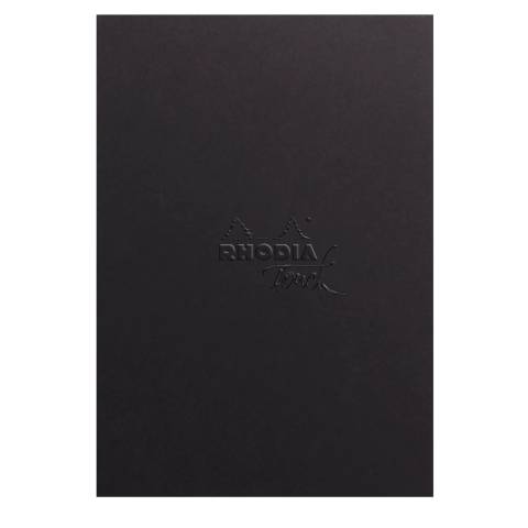 Rhodia Touch Block A5 20 Bl Paint'ON-Papier extraweiß 250g Schwarz 116187C