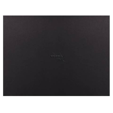 Rhodia Touch, Pad, Block 20 Bl extraweiß 250g, A3 Querformat Schwarz 116189C