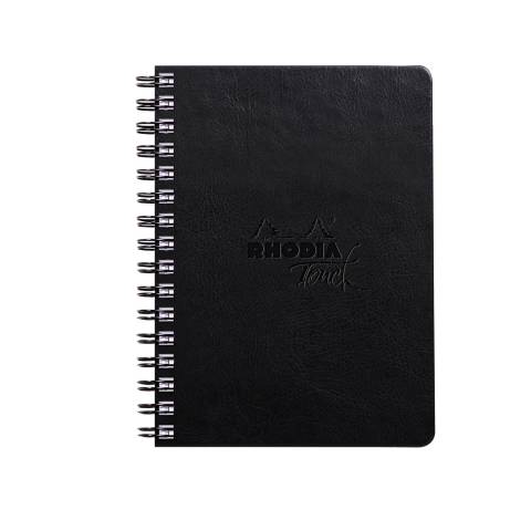 Rhodia Touch Book, Skizzenbuch A6 20 Bl extraweiß 250g Schwarz 116181C