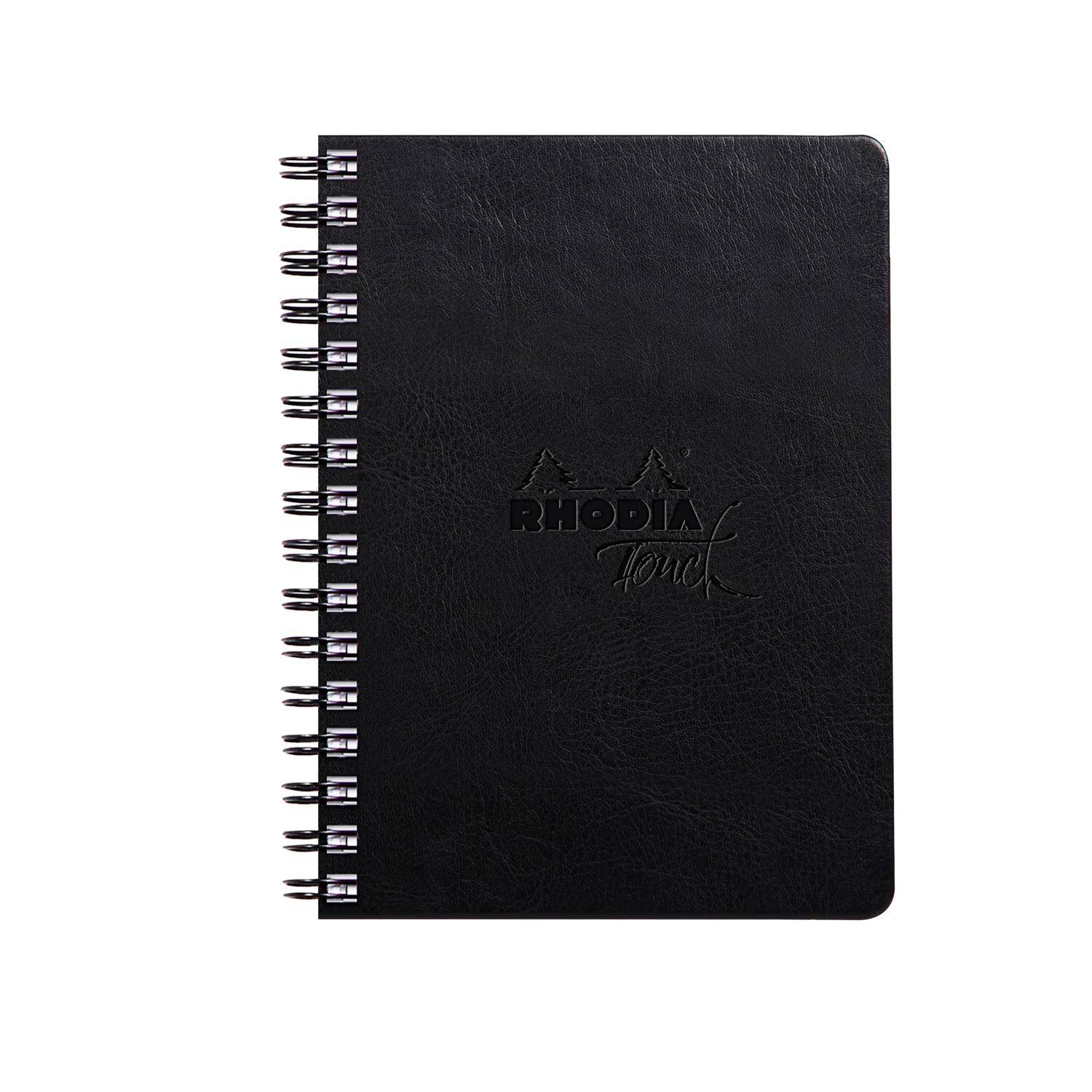 Rhodia Touch Book, Skizzenbuch A6 20 Bl extraweiß 250g Schwarz 116181C