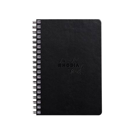 Rhodia Touch Book, Skizzenbuch A5 20 Bl extraweiß 250g Schwarz 116182C