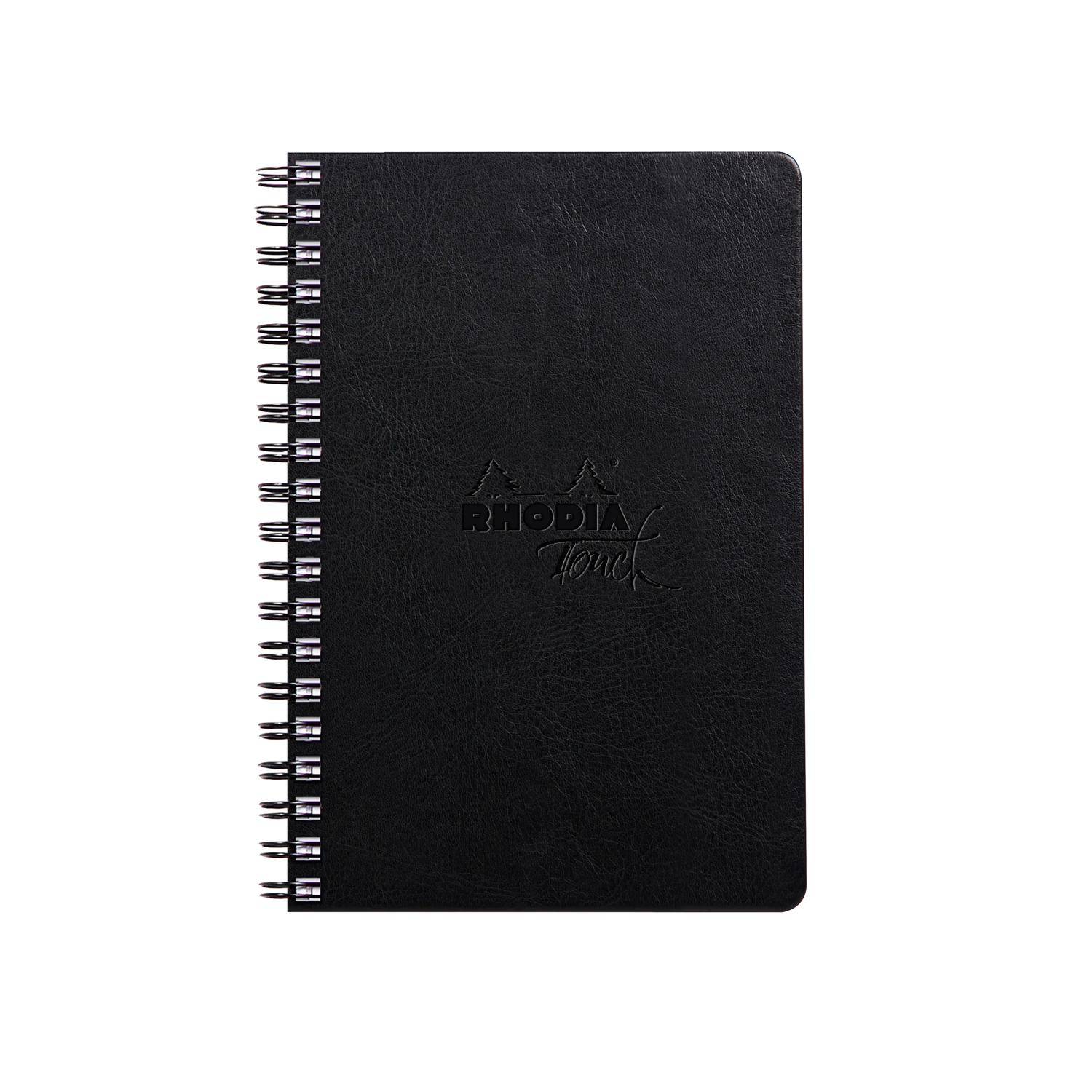 Rhodia Touch Book, Skizzenbuch A5 20 Bl extraweiß 250g Schwarz 116182C