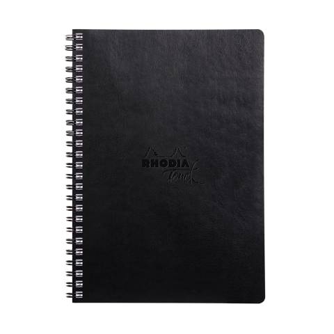 Rhodia Touch Book, Skizzenbuch A4 20 Bl extraweiß 250g Schwarz 116183C