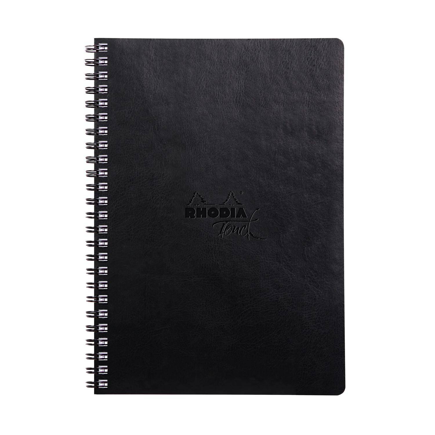 Rhodia Touch Book, Skizzenbuch A4 20 Bl extraweiß 250g Schwarz 116183C