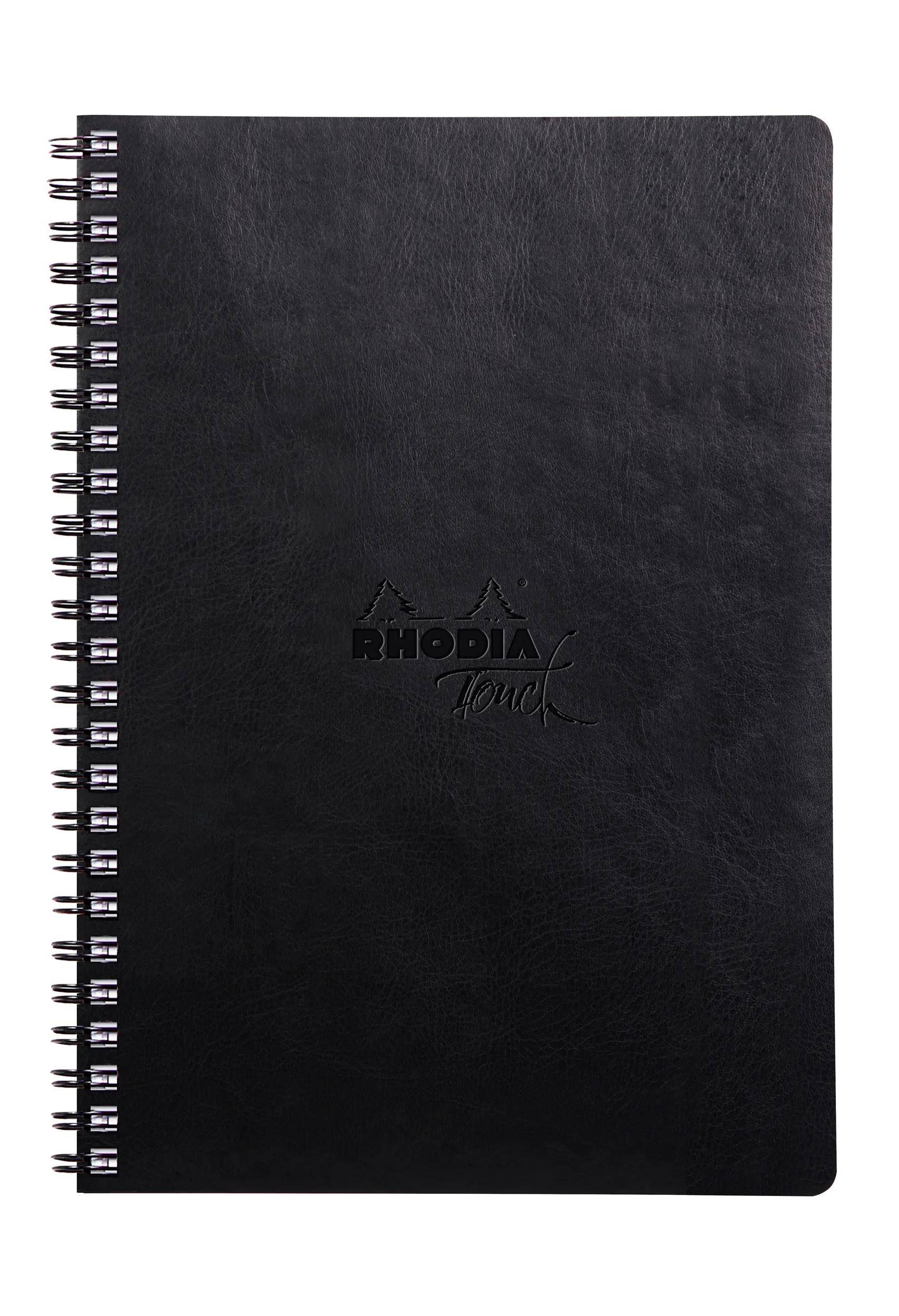 Rhodia Touch Book, Skizzenbuch A4 20 Bl extraweiß 250g Schwarz 116183C