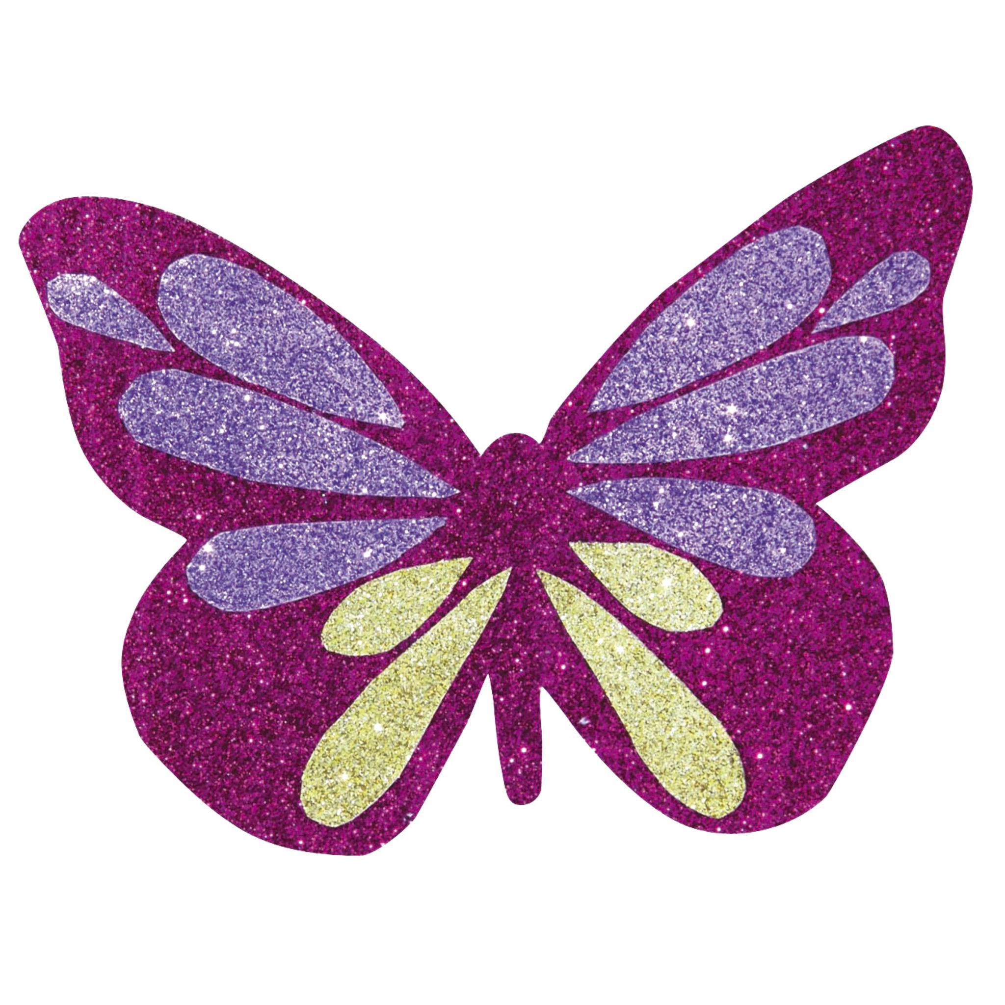 Clairefontaine Glitterkarton Pack. 10 Bogen 200g 50x70cm Sortierung 195599C