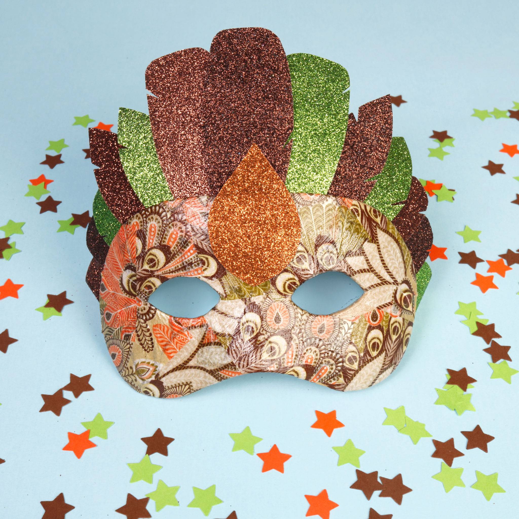 Clairefontaine Glitterkarton Pack. 10 Bogen 200g 50x70cm Sortierung 195599C