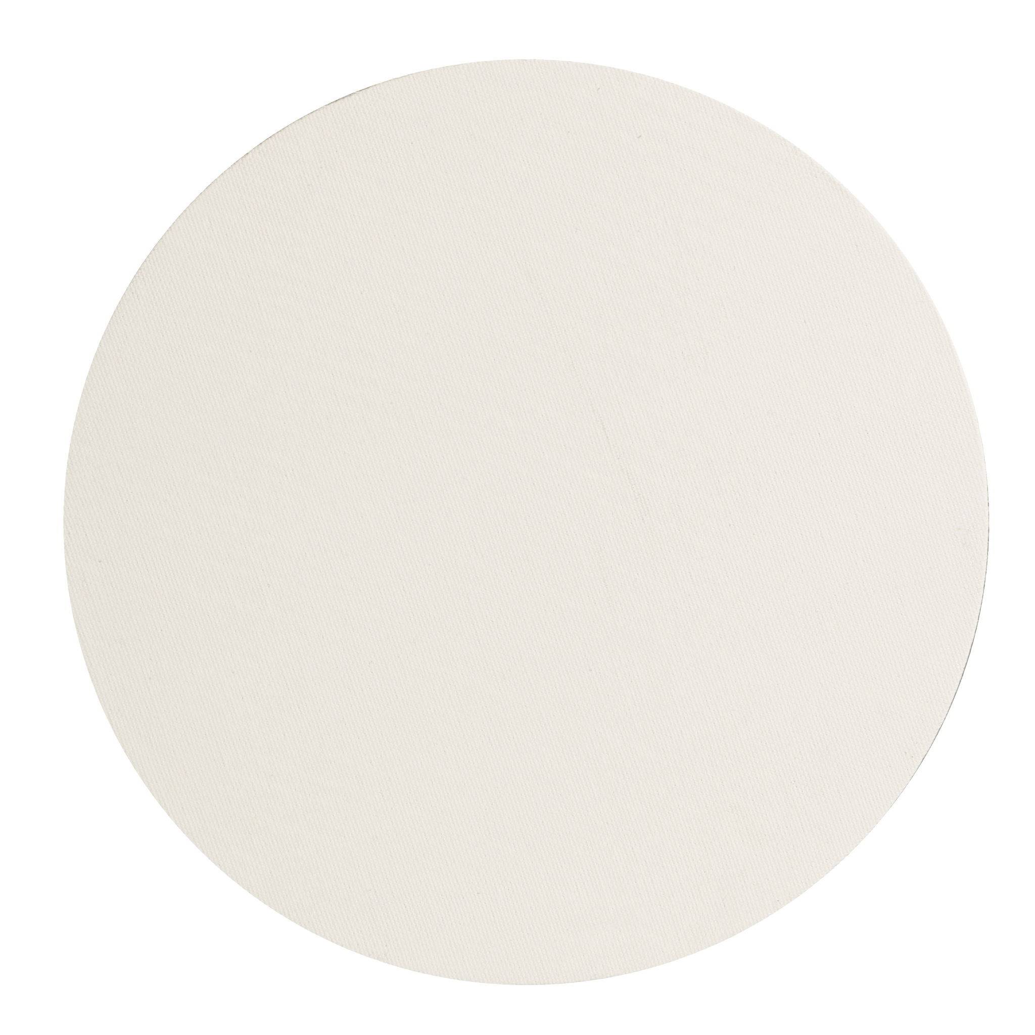 Clairefontaine Weiße Malpappe rund Ø 40, 3mm - Weiß 34174C