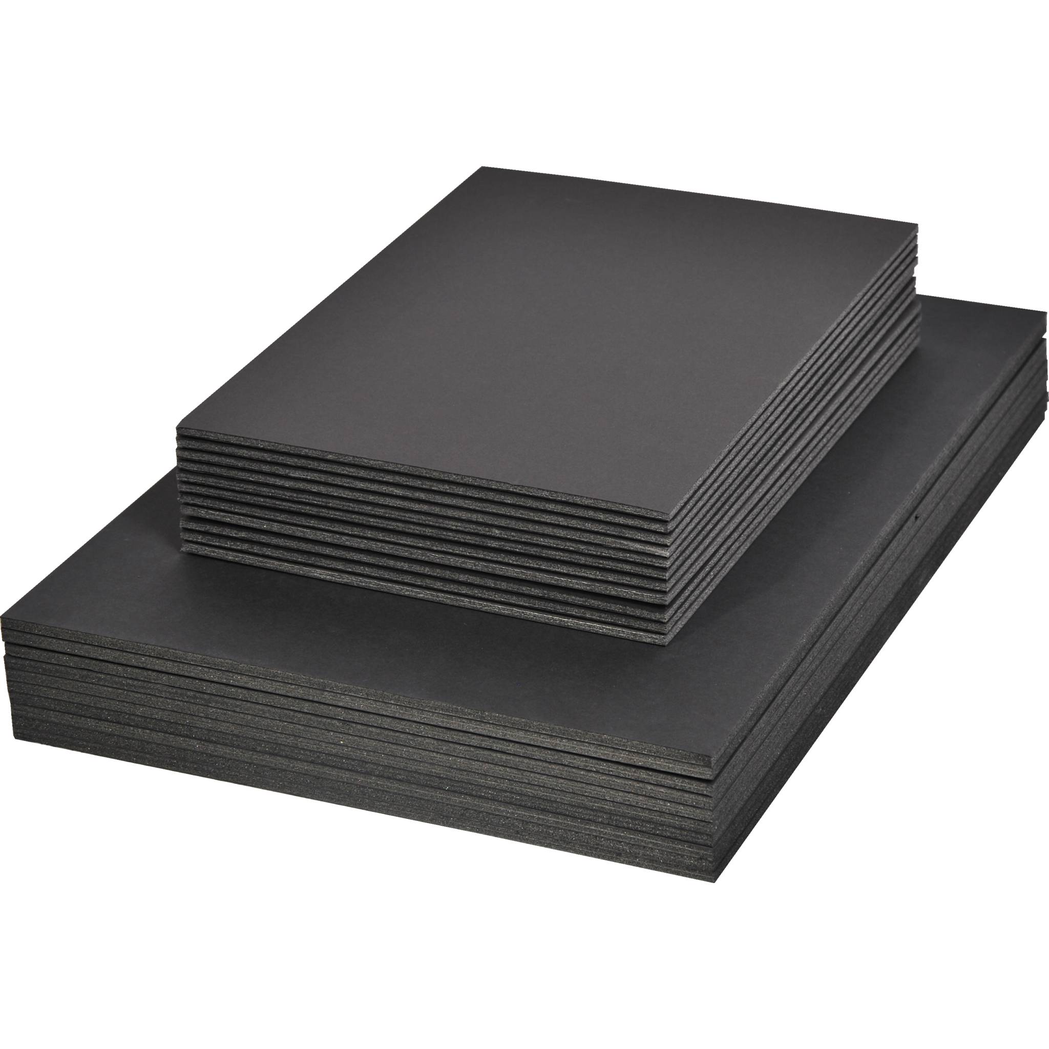 Clairefontaine Schaumkarton, 20 Stück, 5mm, DIN A2 - Schwarz 93622C