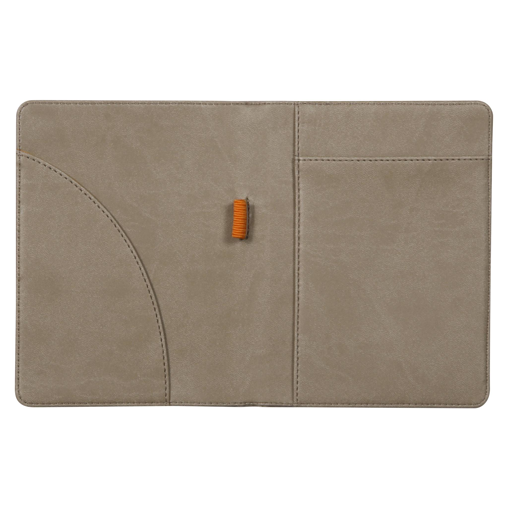 Rhodia Rhodiarama Mappe für Block oder Notizheft A6, N°13 13x17 cm Taupe 213002C