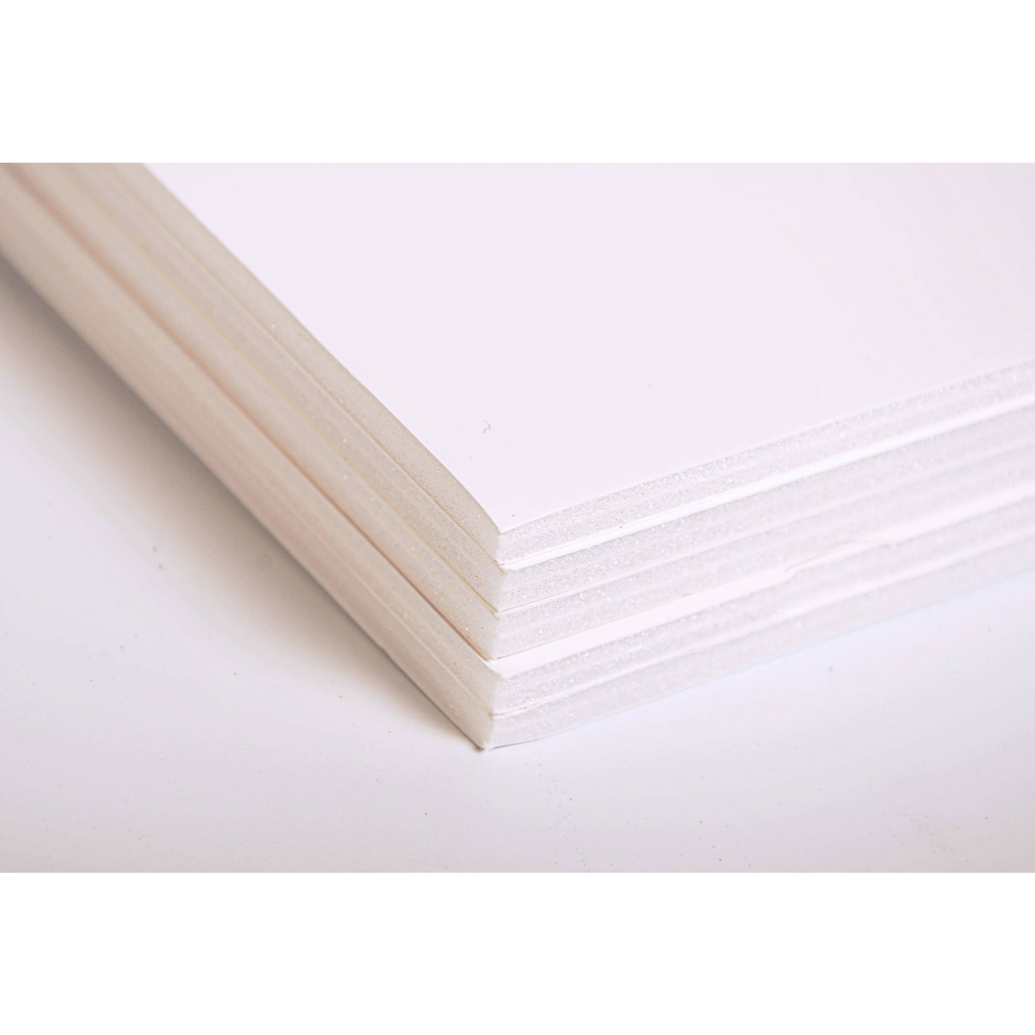 Clairefontaine Schaumkarton, 5 Stück, 50x65 cm, 5mm - Weiß 93661C