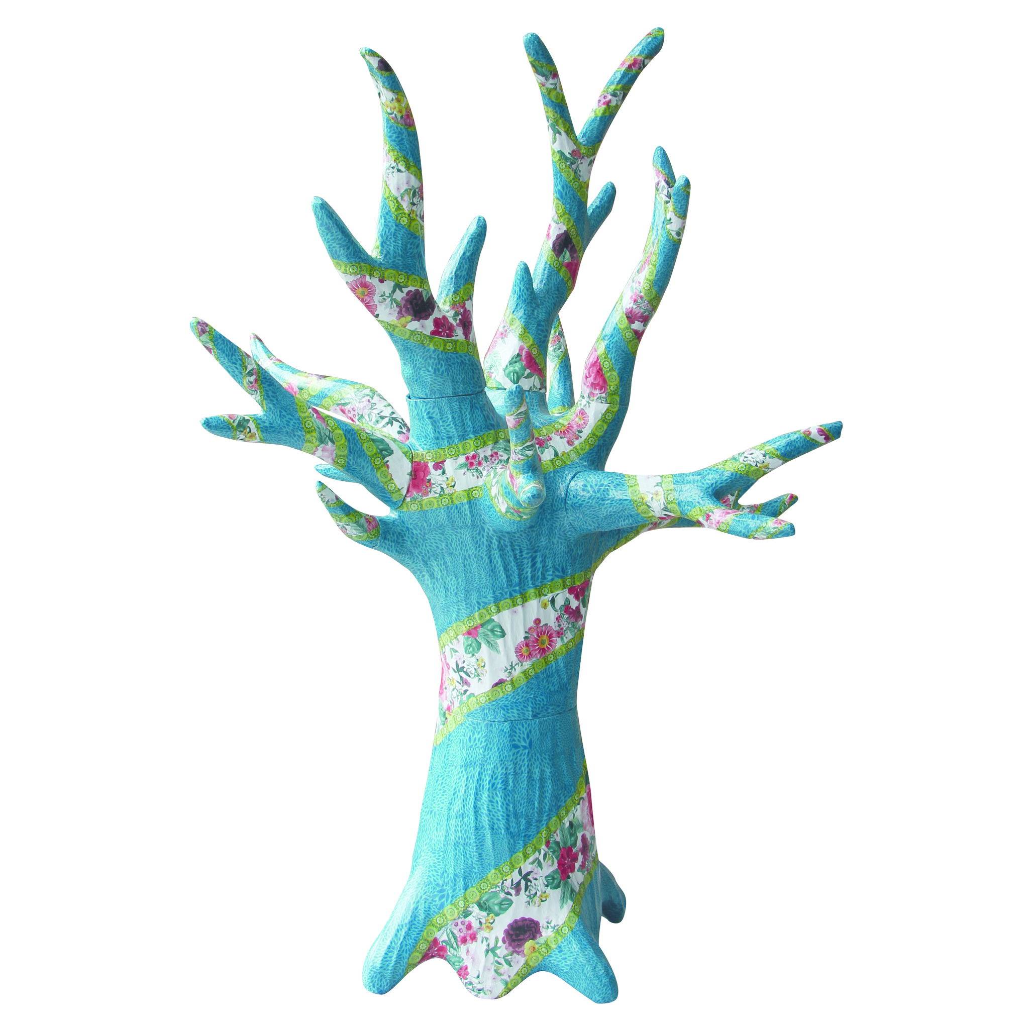 Décopatch Pappmaché, braun, 3D-Baum 160cm - Kartonbraun XLA03O